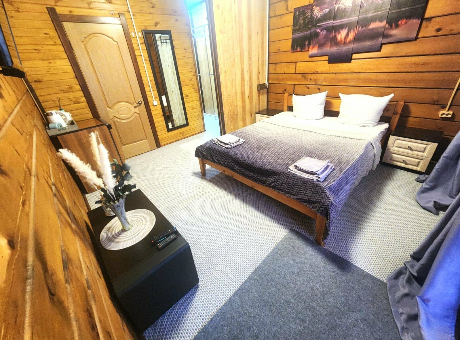 Двухместный номер Делюкс с 1 кроватью и балконом