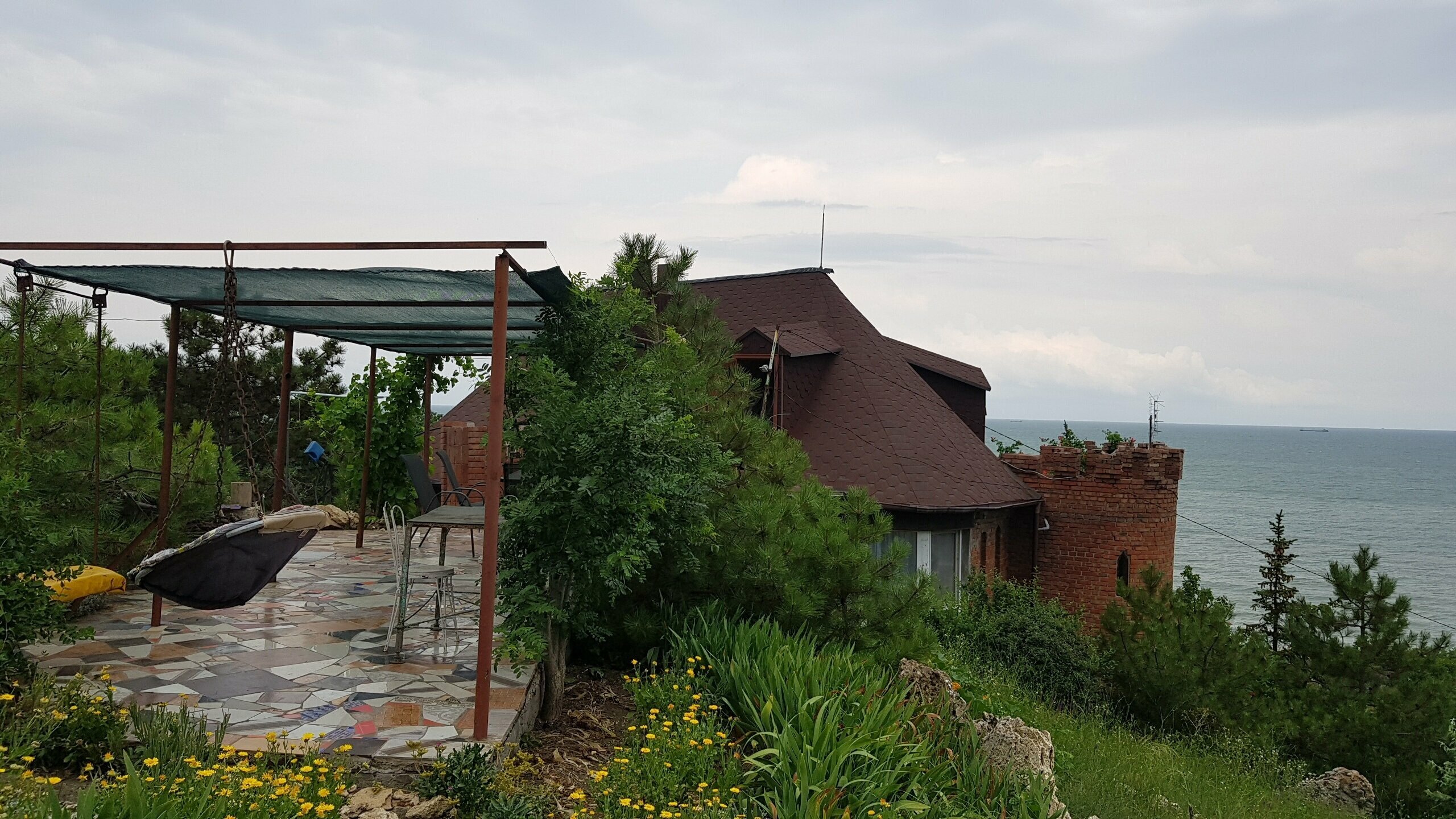 Двухместный номер с 1 кроватью и видом на море