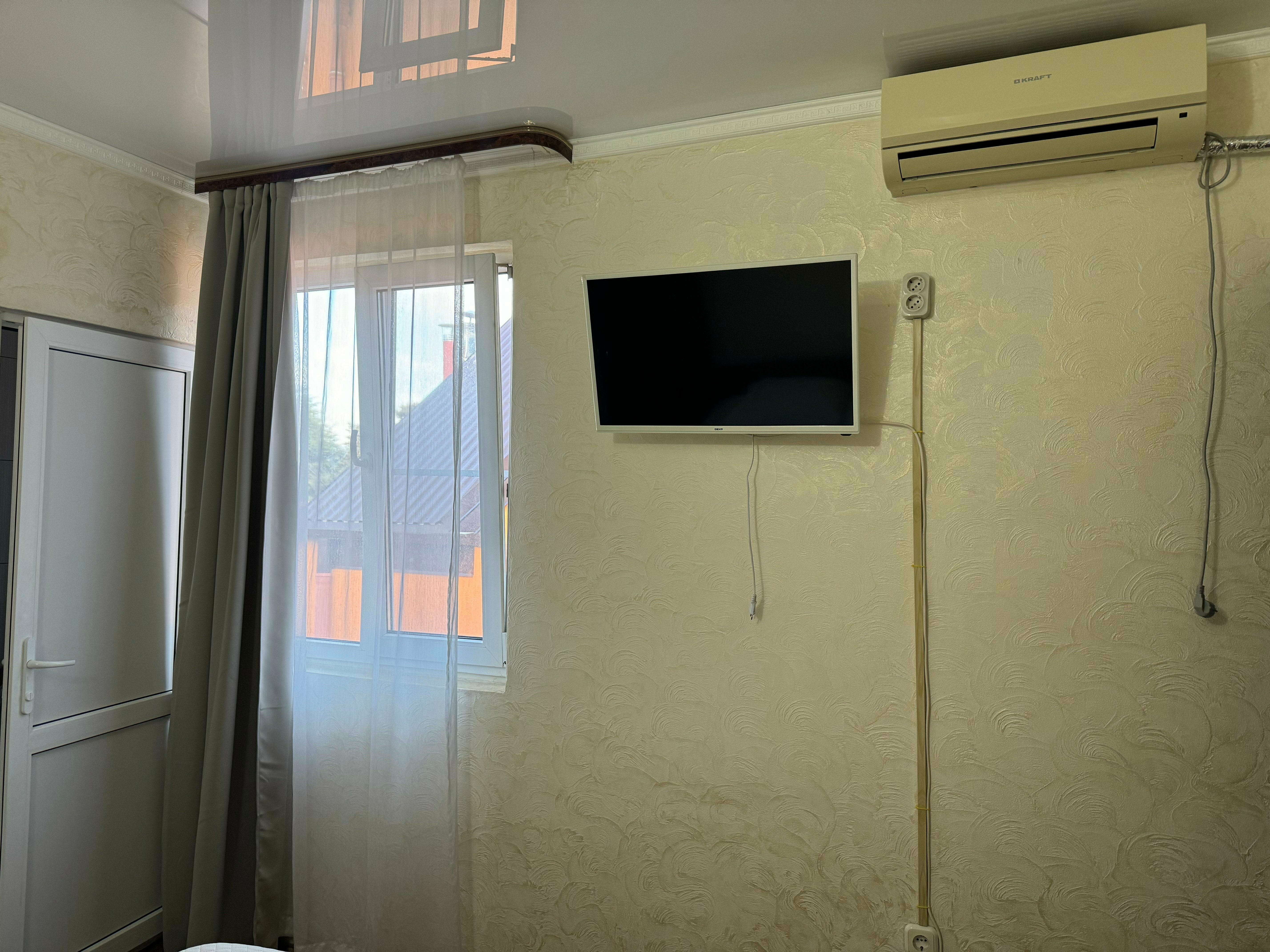 Двухместный номер с 1 кроватью или 2 отдельными кроватями и общей ванной комнатой