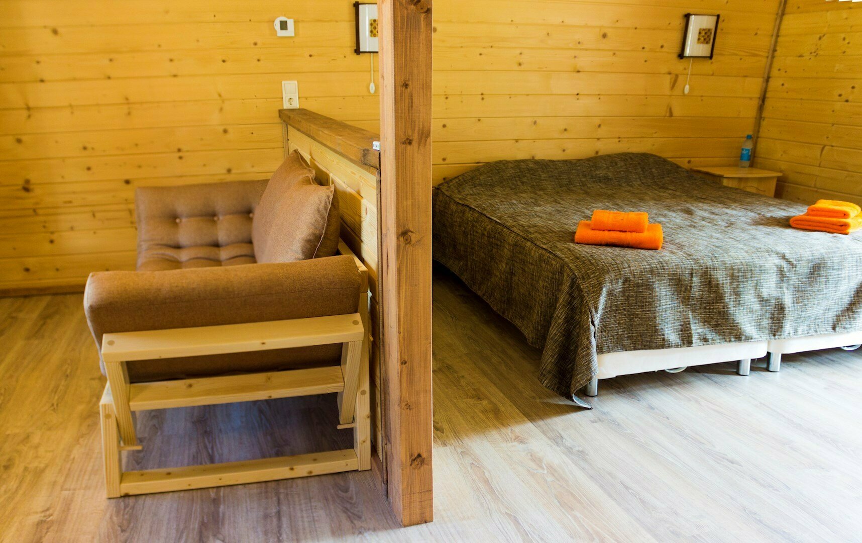 Номер Комфорт с двуспальной кроватью Норвежская деревня