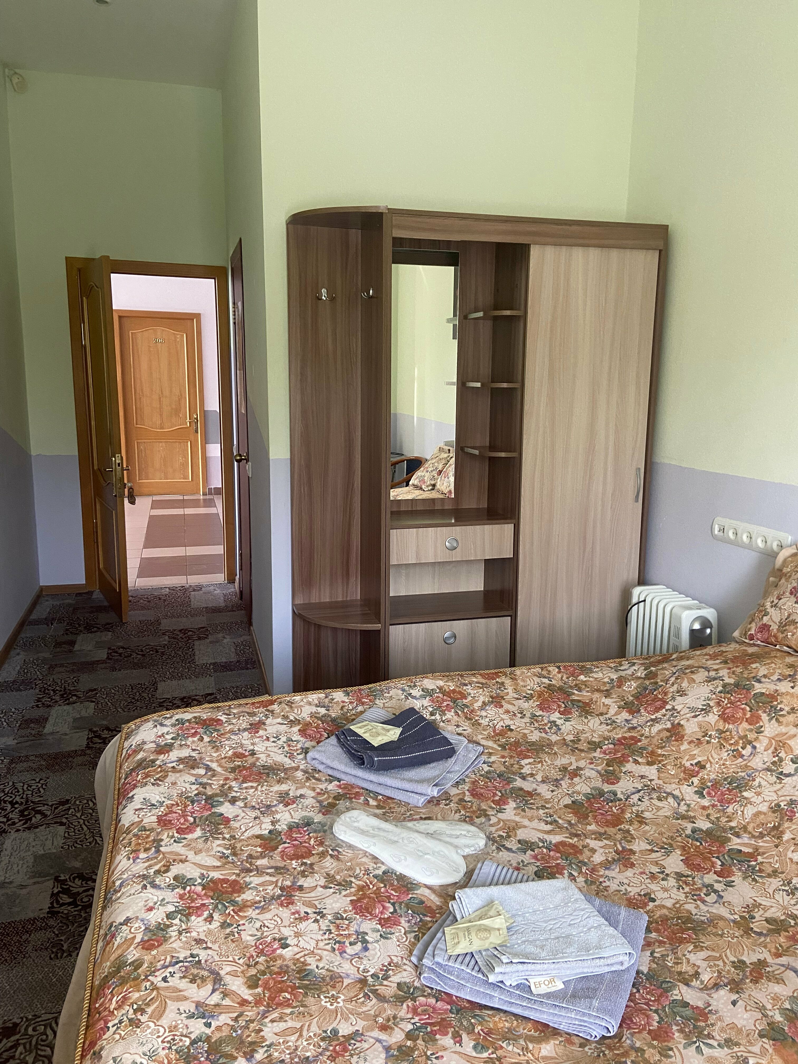 Двухместный номер с 1 кроватью и видом на парк