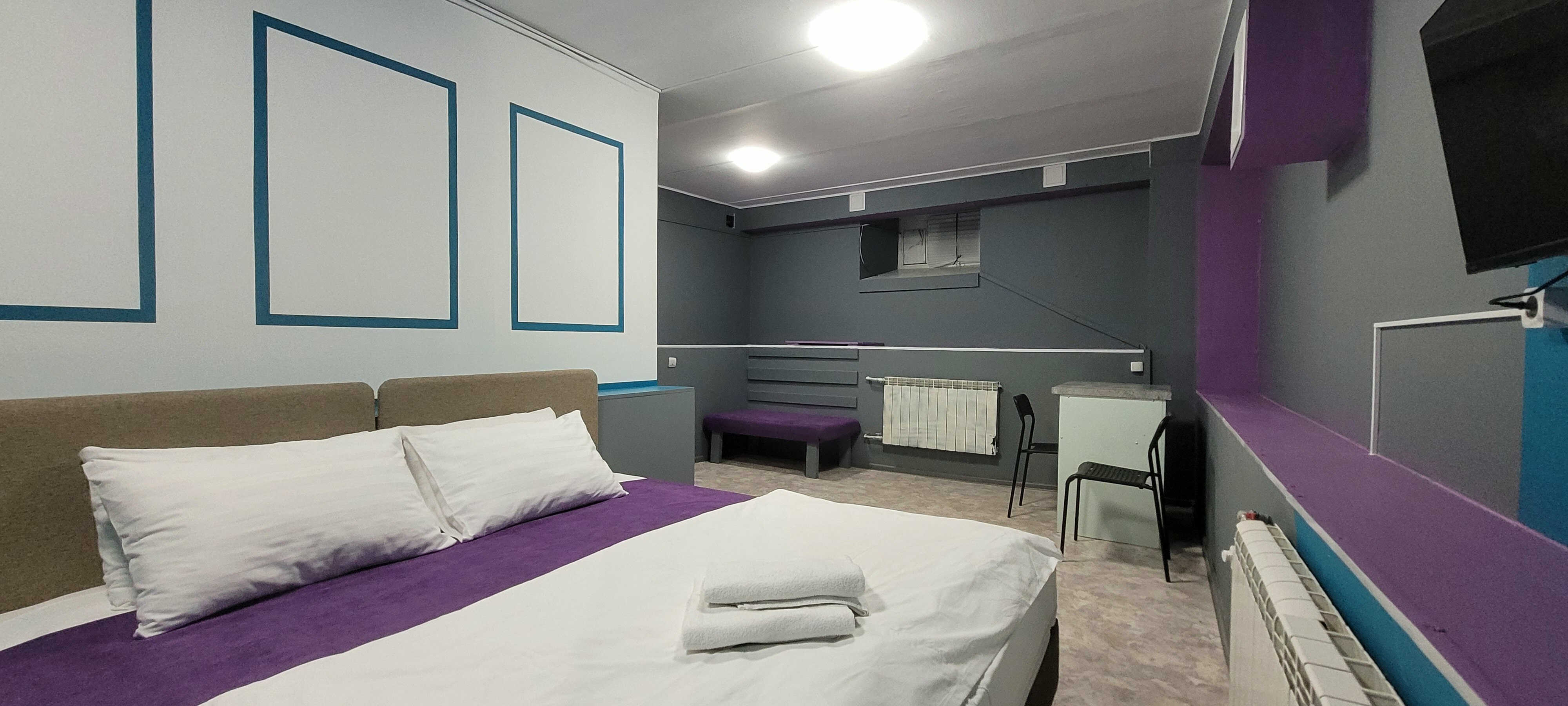 Большой двухместный номер с общим с/у на этаже