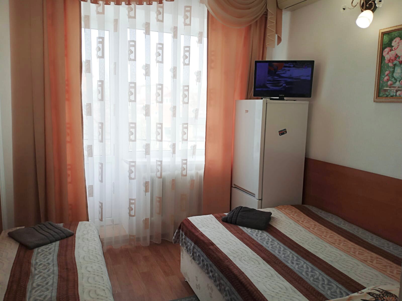 Трехместный номер с душем