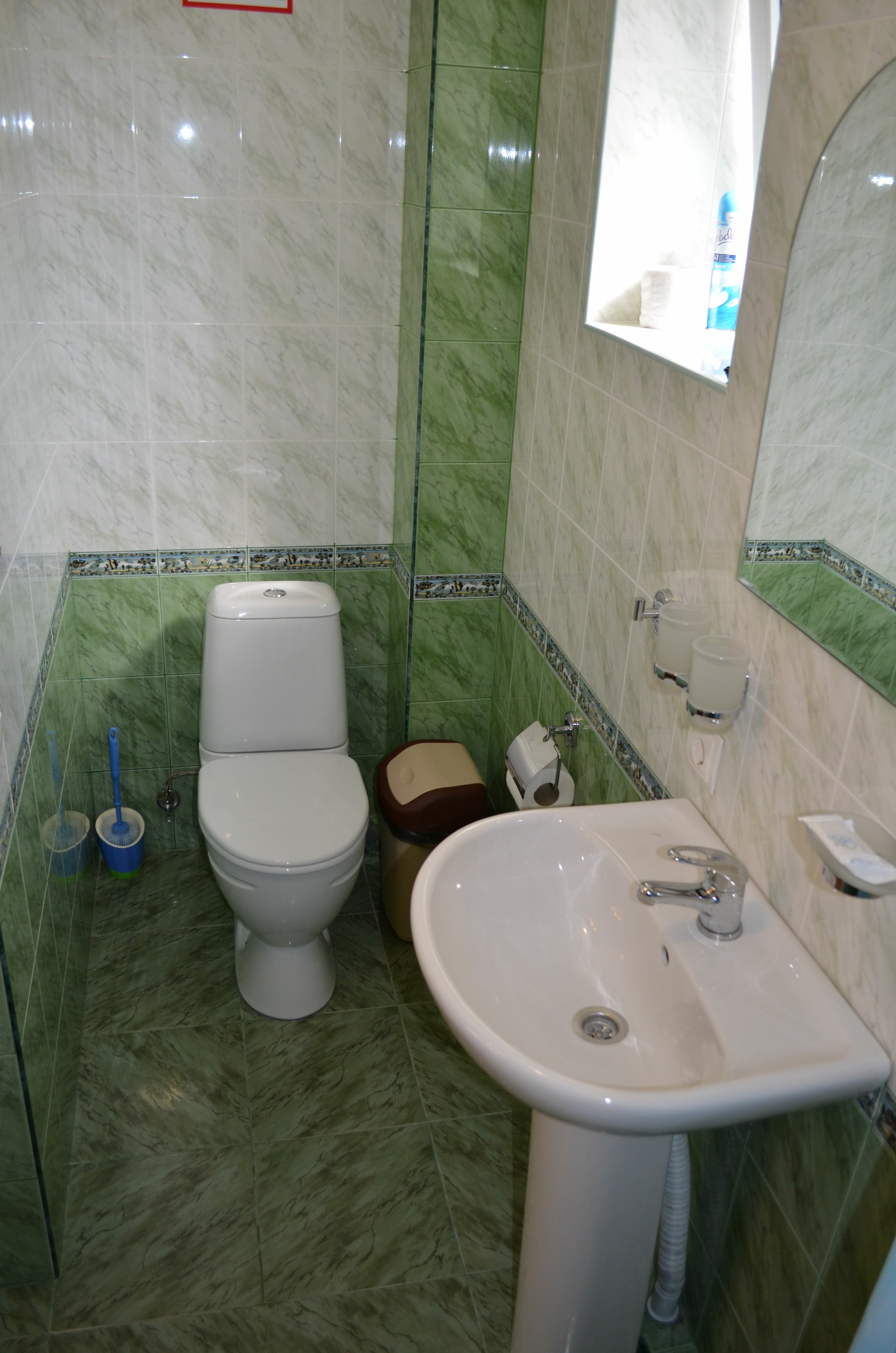 Двухместный номер с 1 кроватью и собственной ванной комнатой