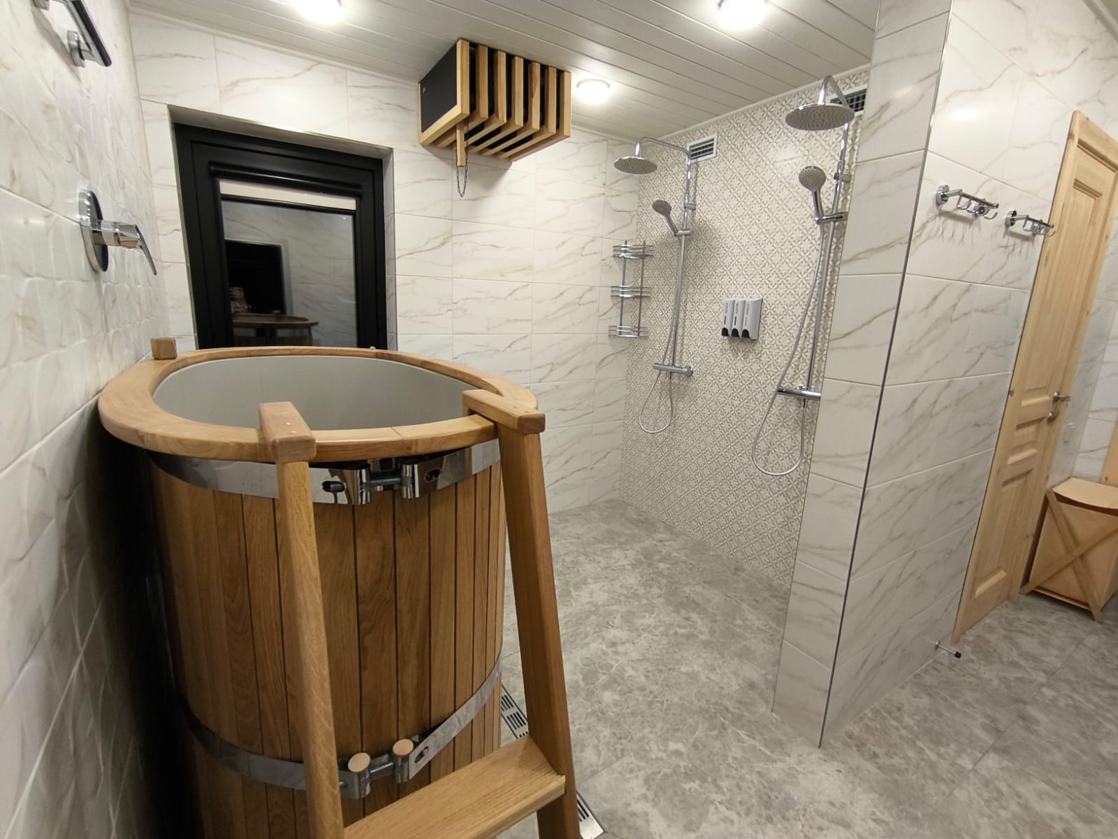 Норвежский коттедж "Скандинавия с турецкой парной"