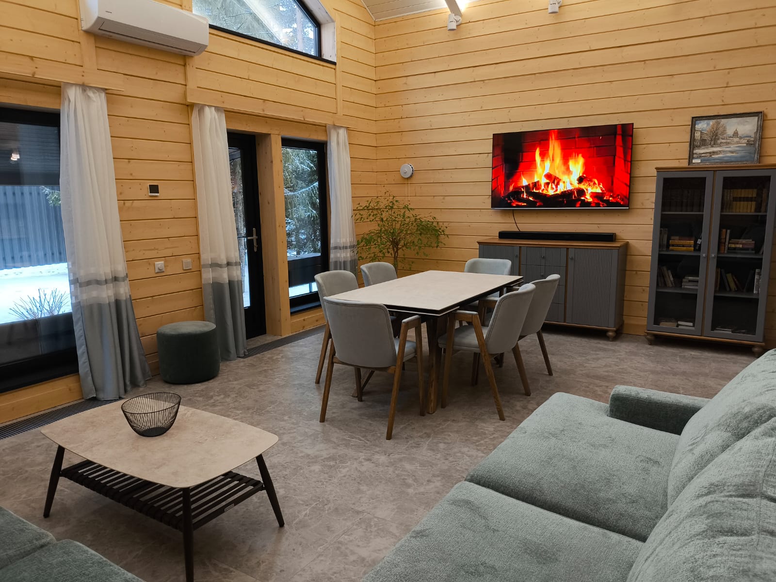 Норвежский коттедж "Скандинавия с турецкой парной"