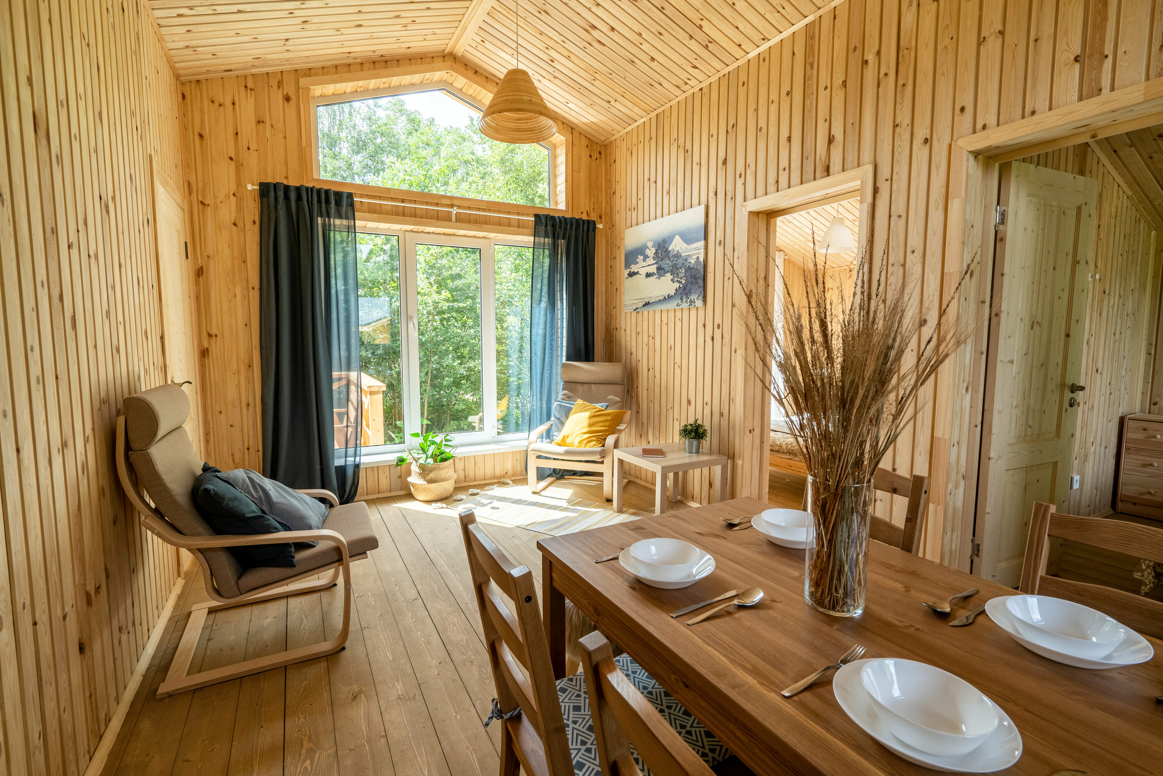 Дом с видом на лес