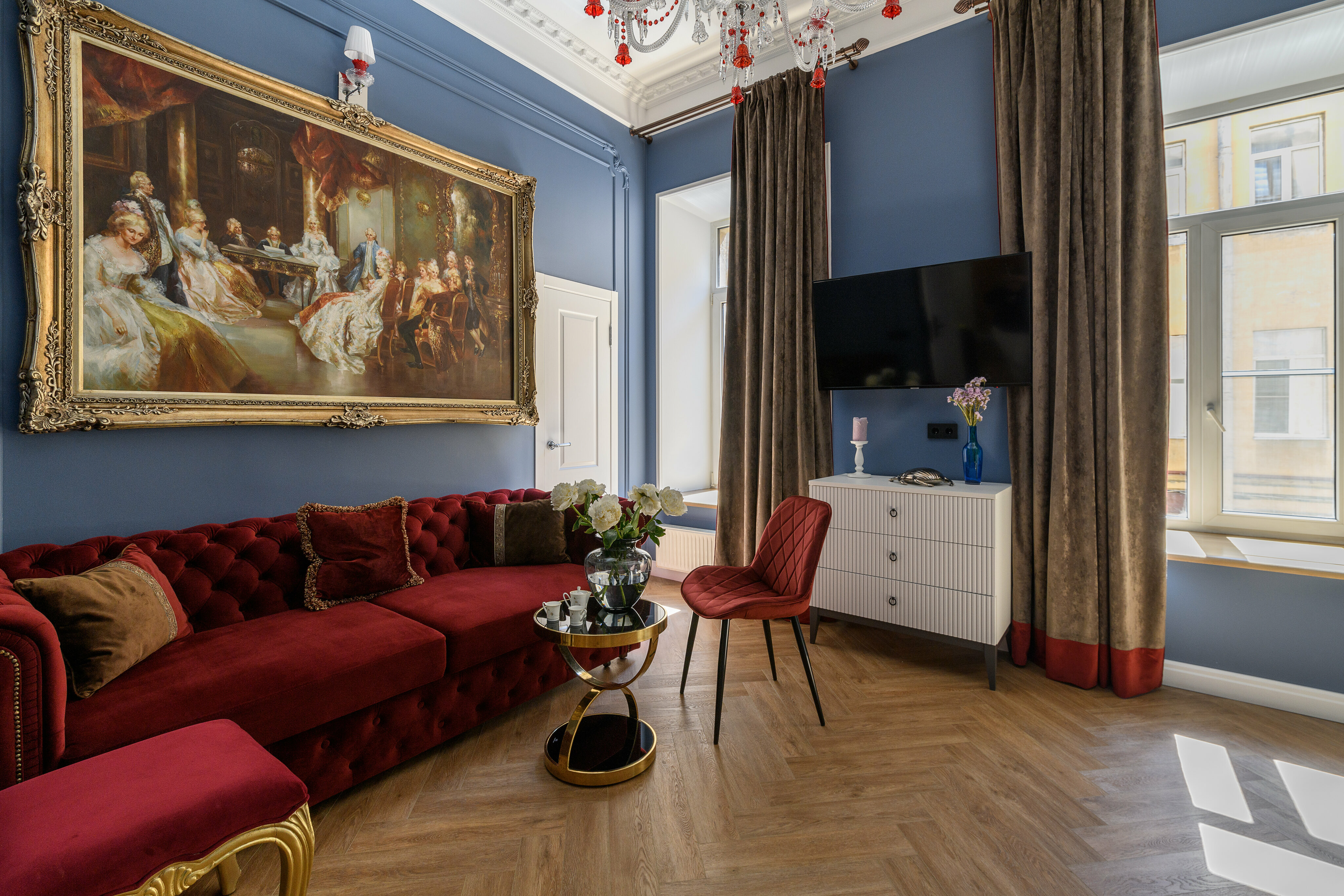 Апартаменты с 1 спальней