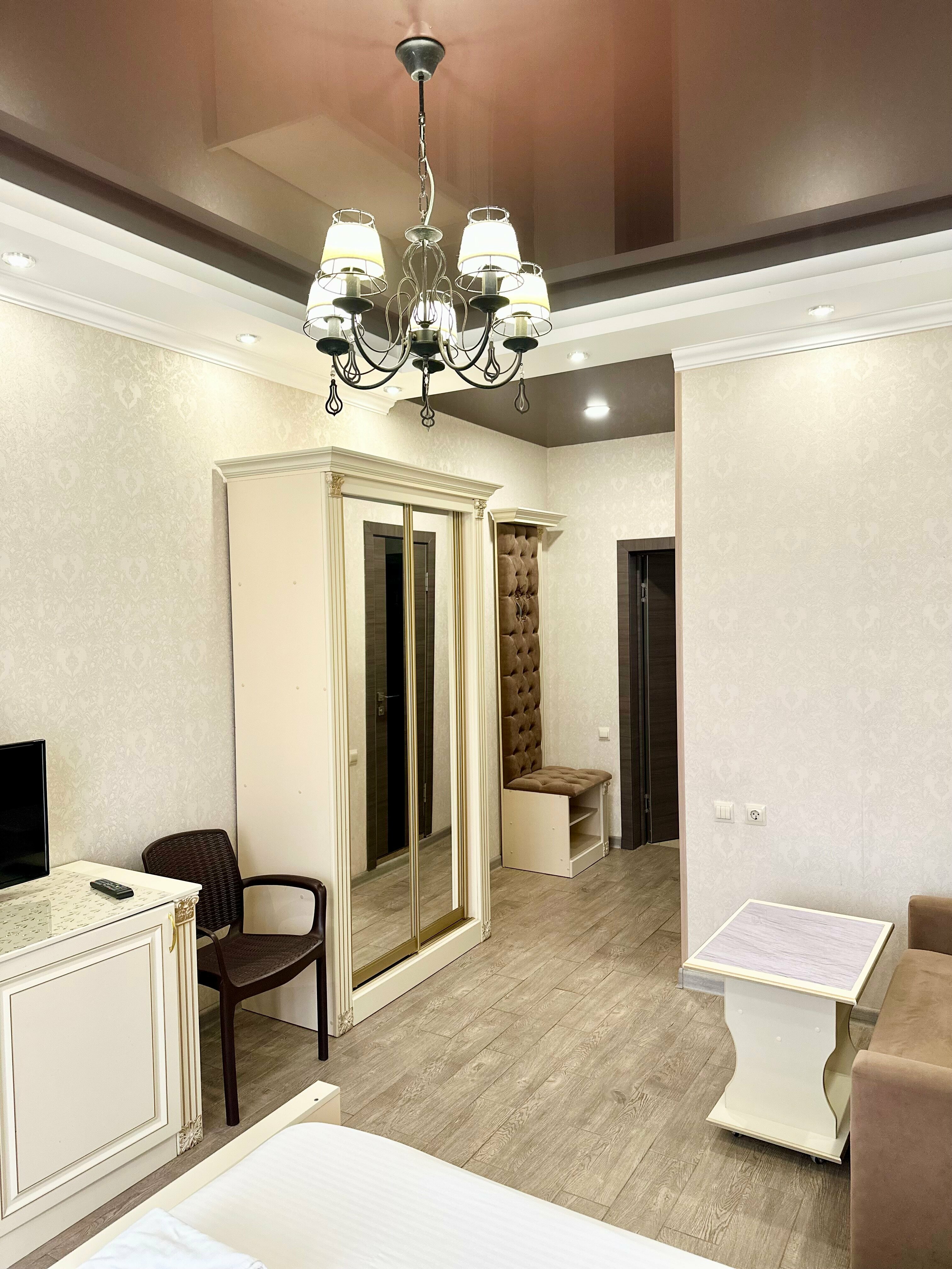 Двухместный номер с 1 кроватью и балконом