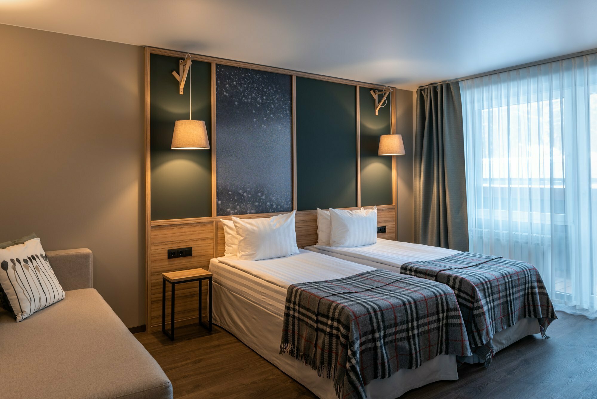 Двухместный номер с 2 отдельными кроватями