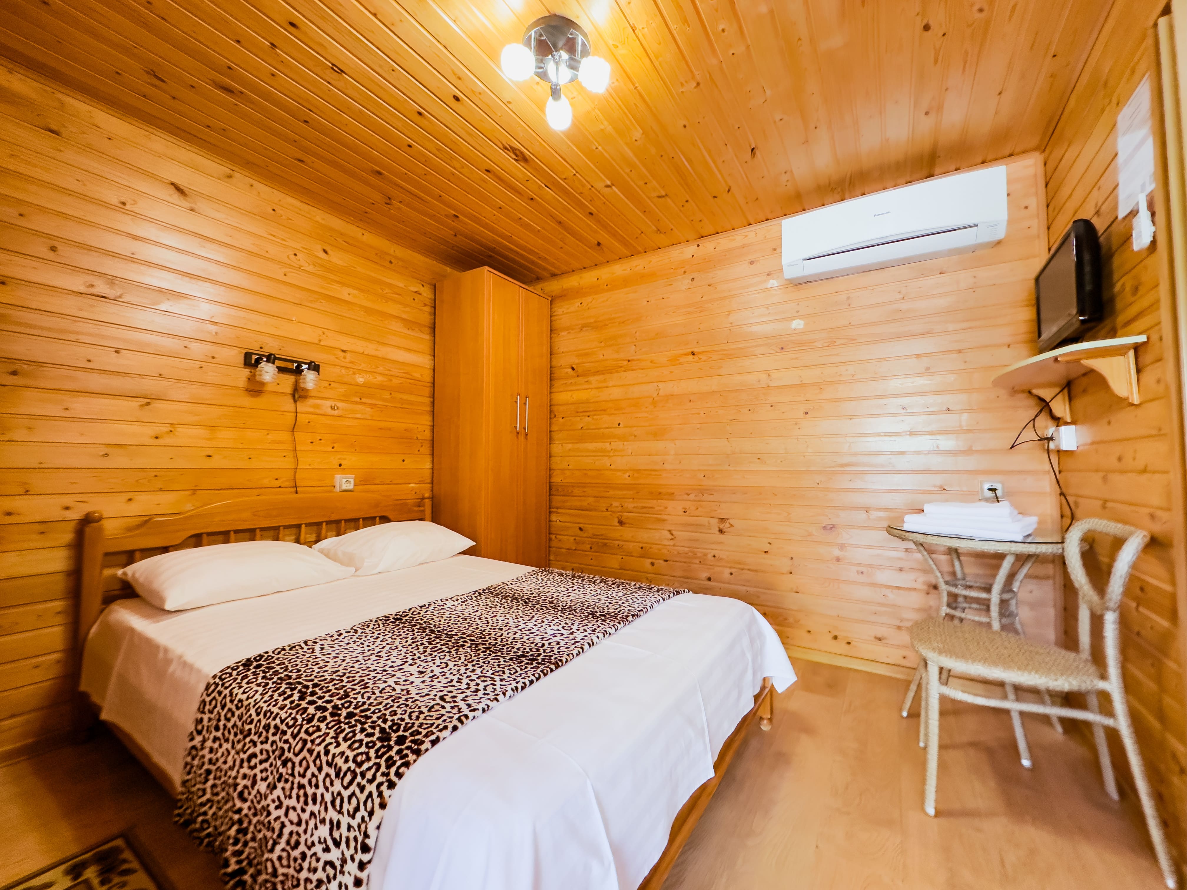 Малый финский домик 2-х местный с верандой