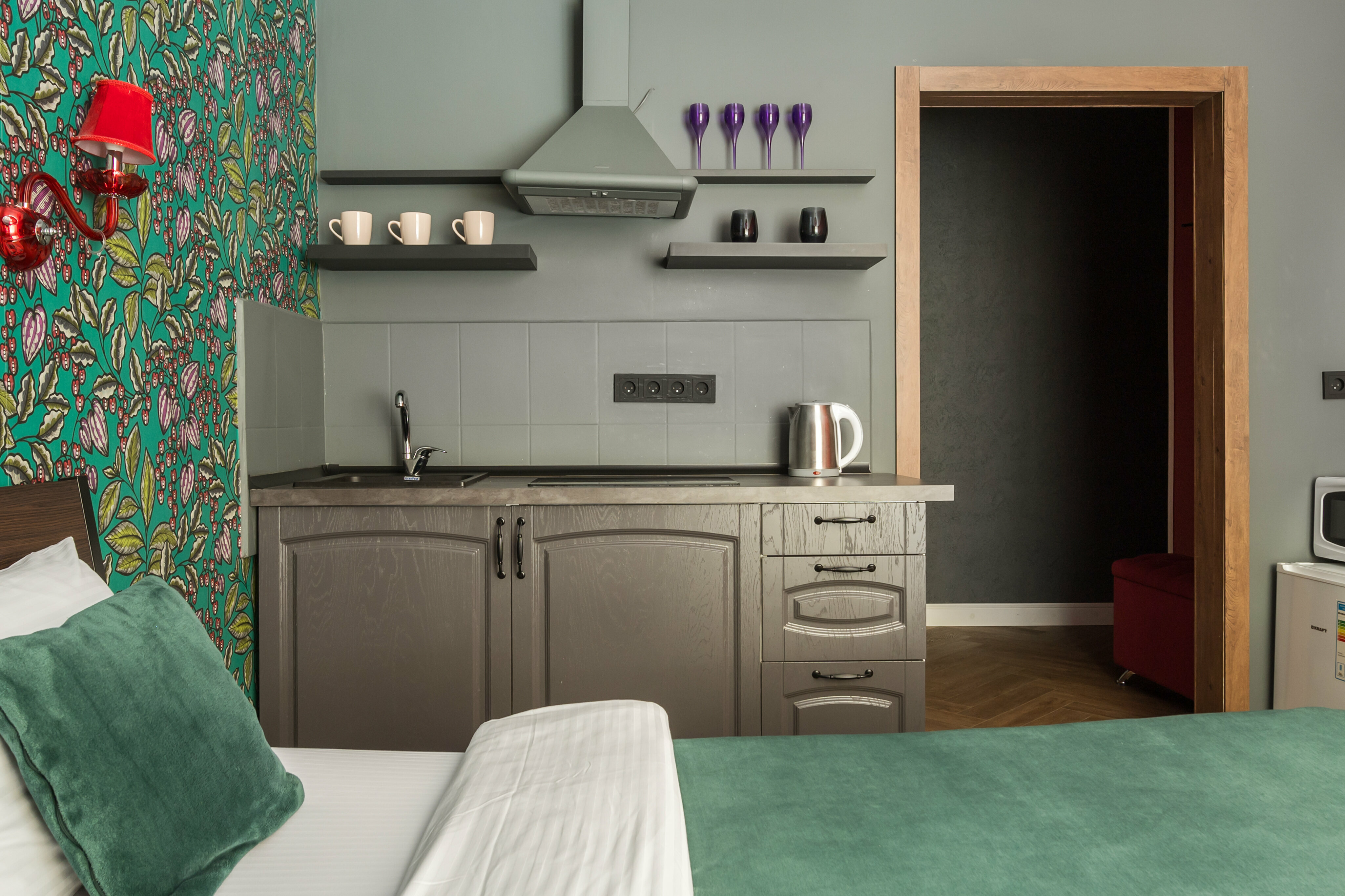 Апартаменты с 1 спальней