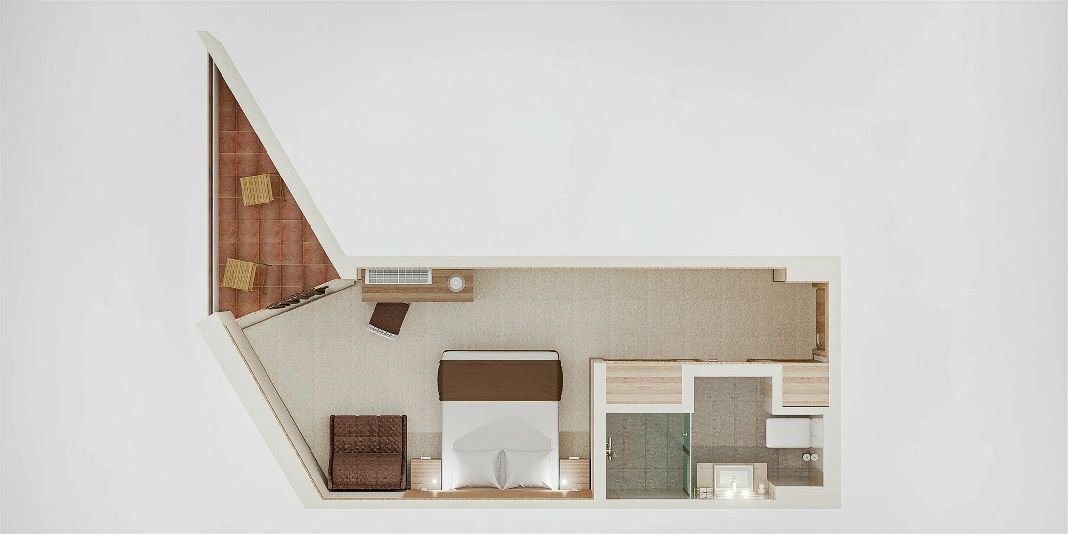 Standart 2-местный 1-комнатный.