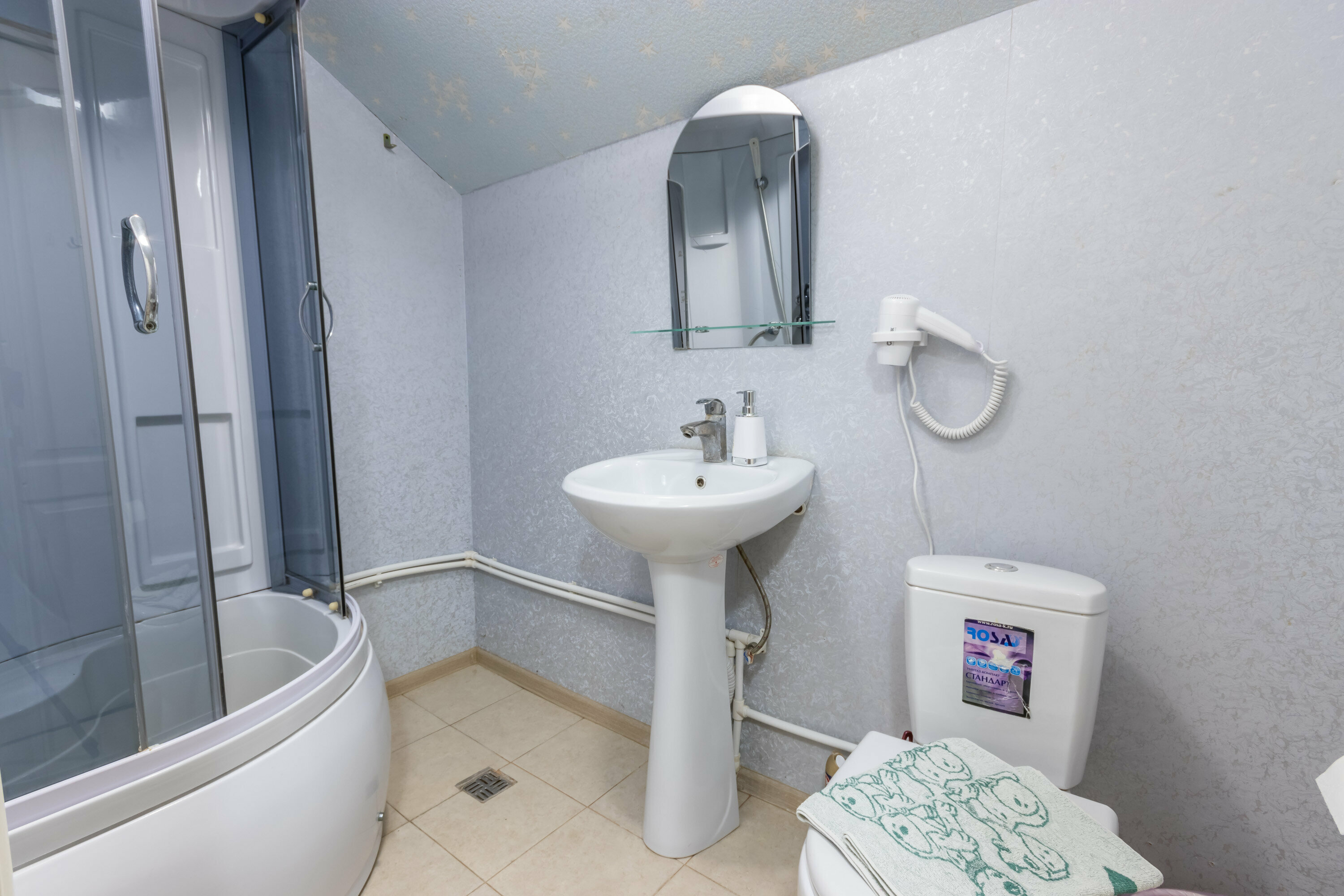 Четырехместный однокомнатный