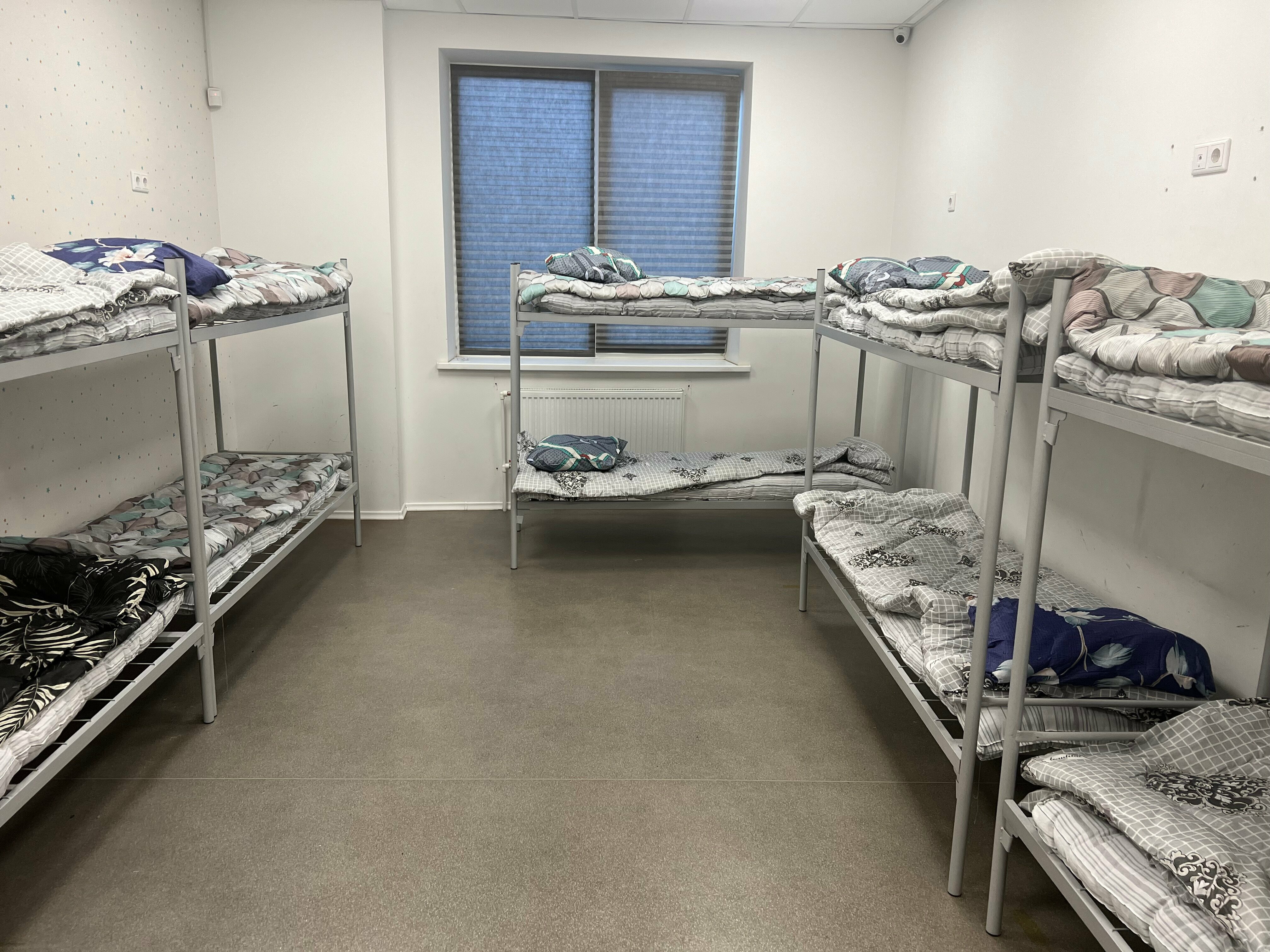 Общий 10-местный номер для мужчин