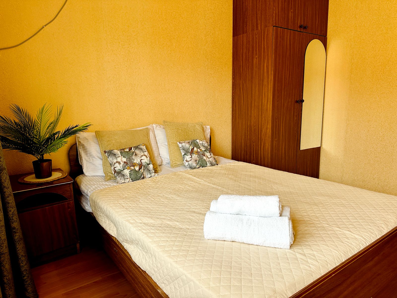 Двухместный номер с 1 кроватью и балконом