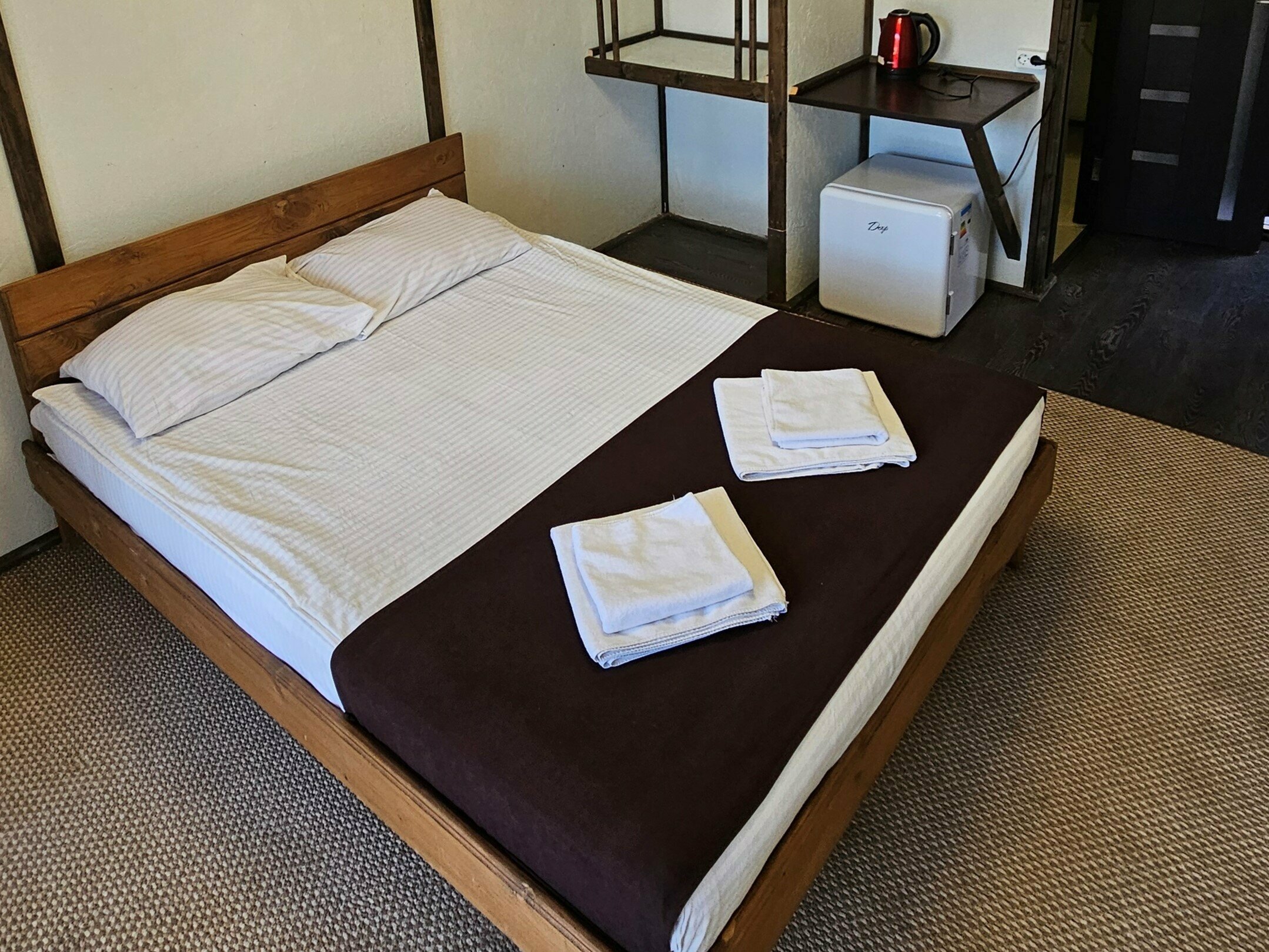 Двухместный номер с 1 кроватью и террасой