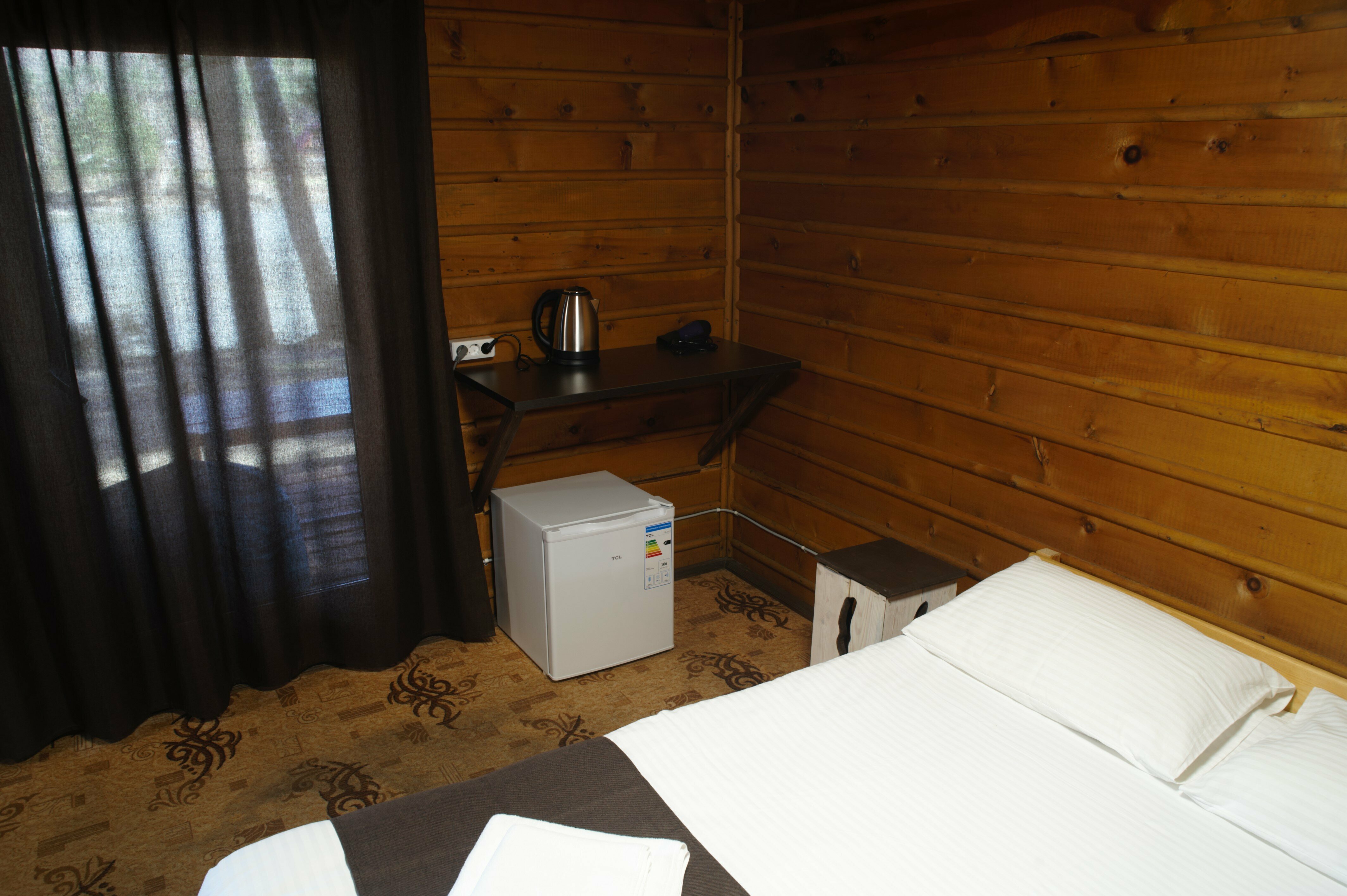 Двухместный номер с 1 кроватью и террасой