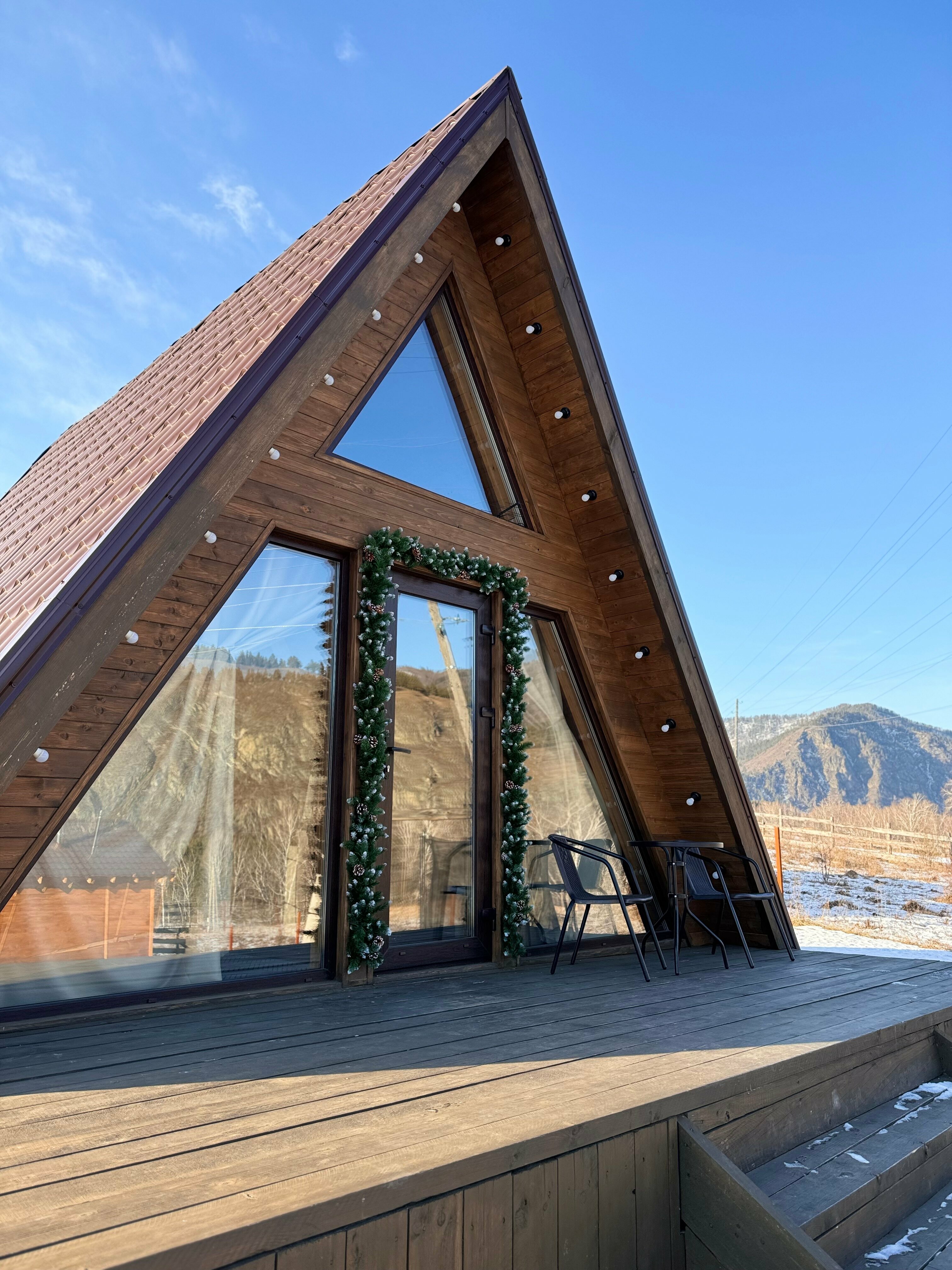 Дом с видом на горы