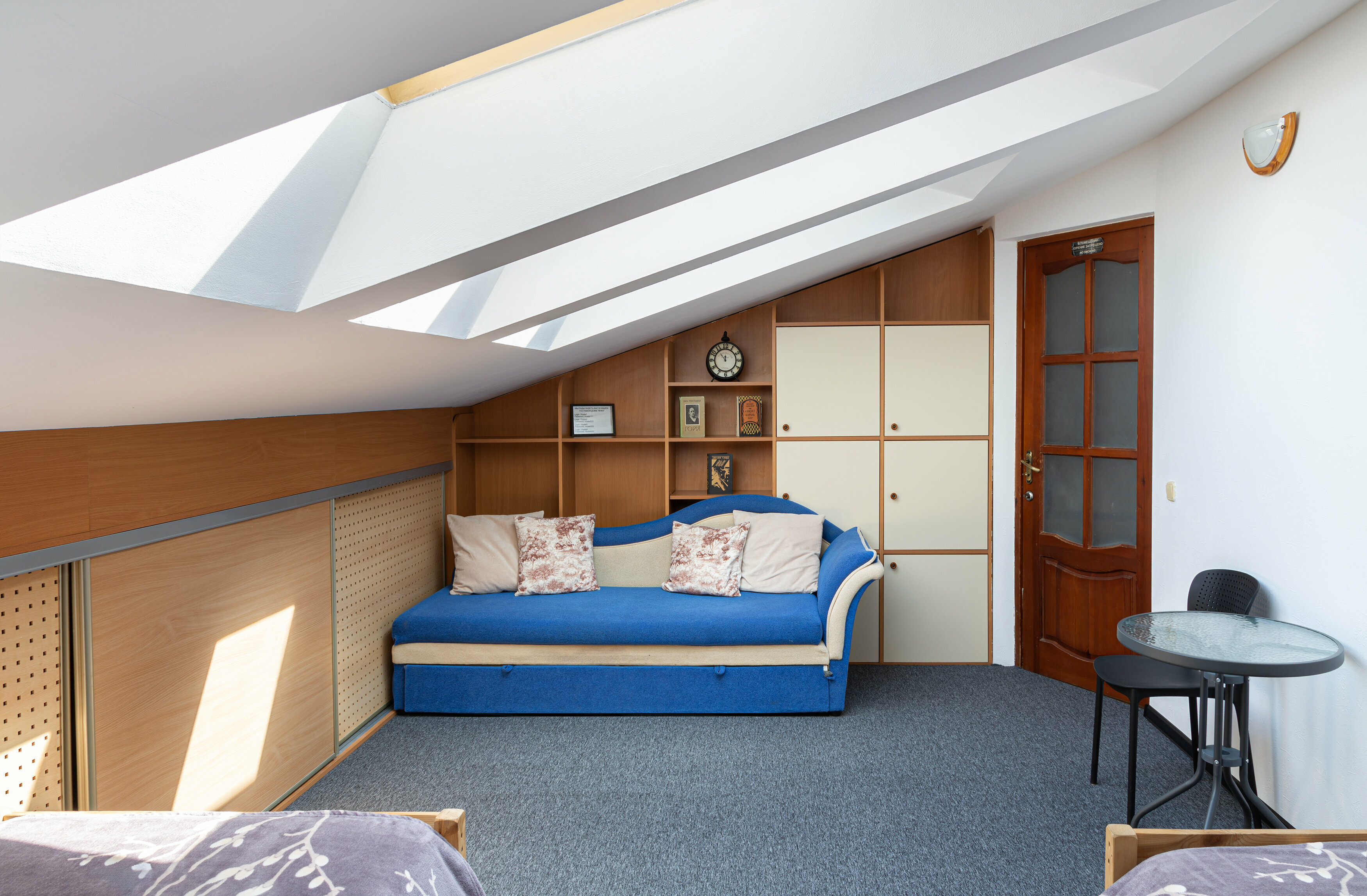 Четырехместный номер с общей ванной комнатой