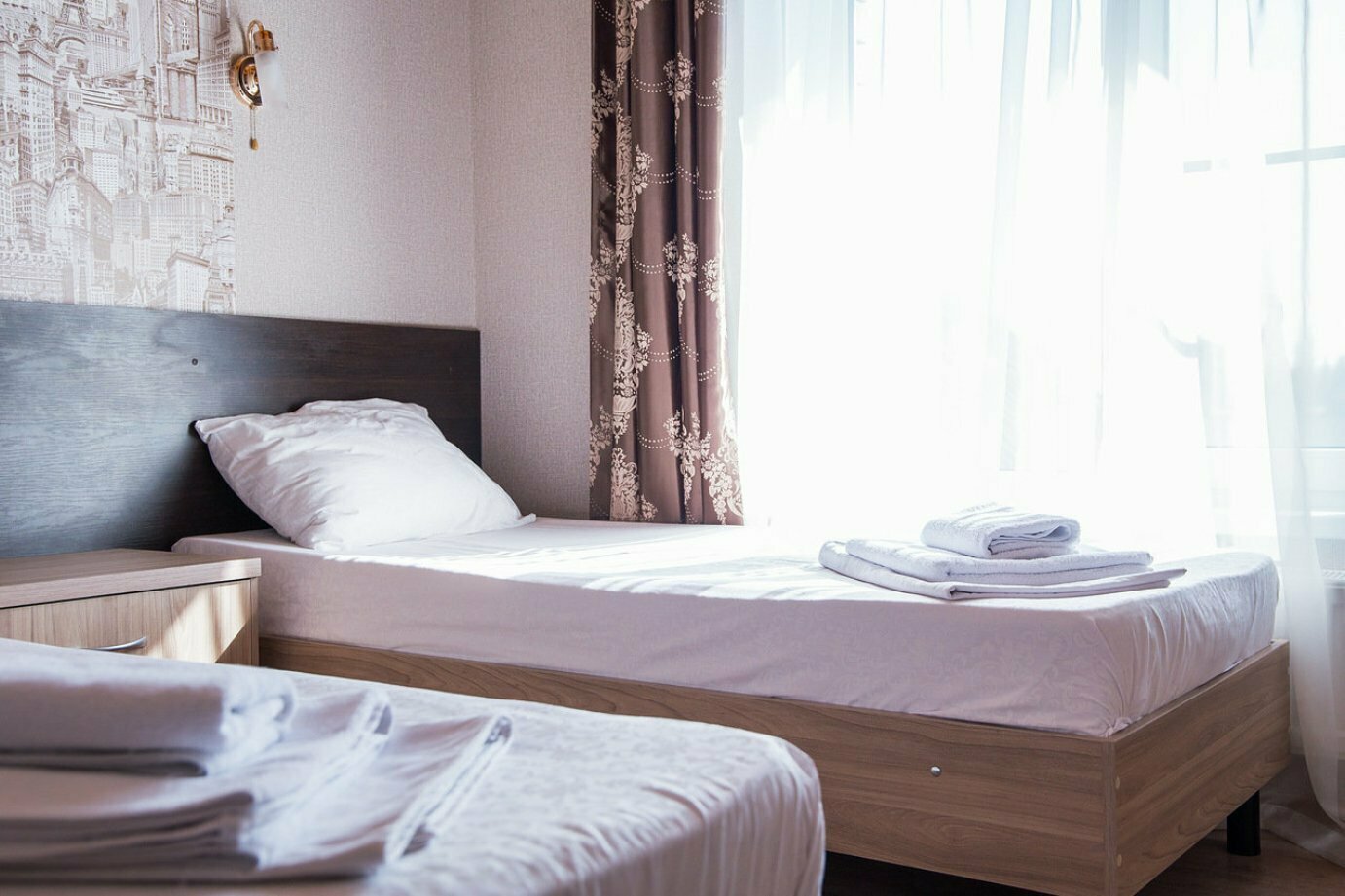 Бюджетный двухместный номер с 2 отдельными кроватями