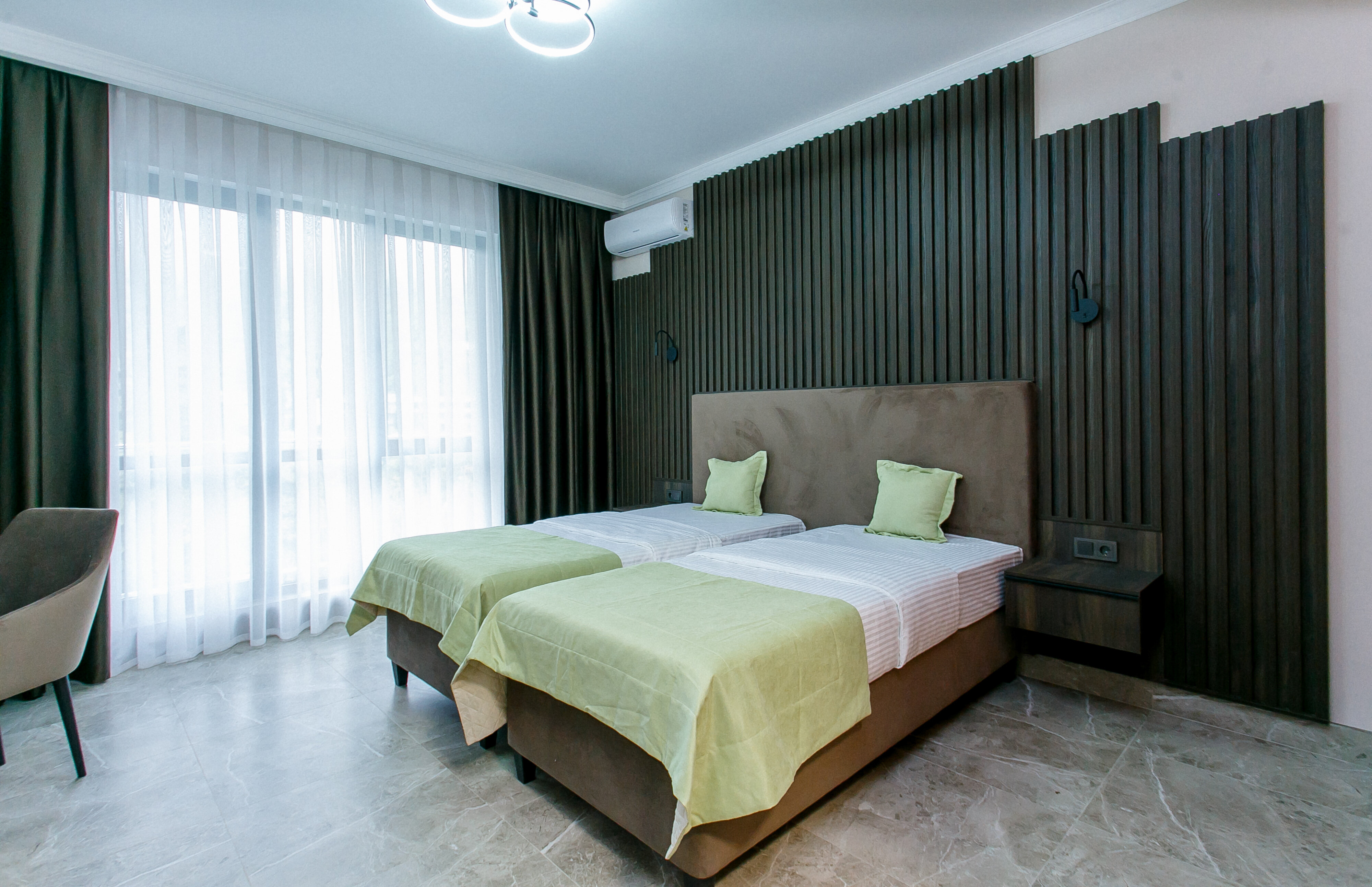 Комфорт TWIN с видом на море и балконом