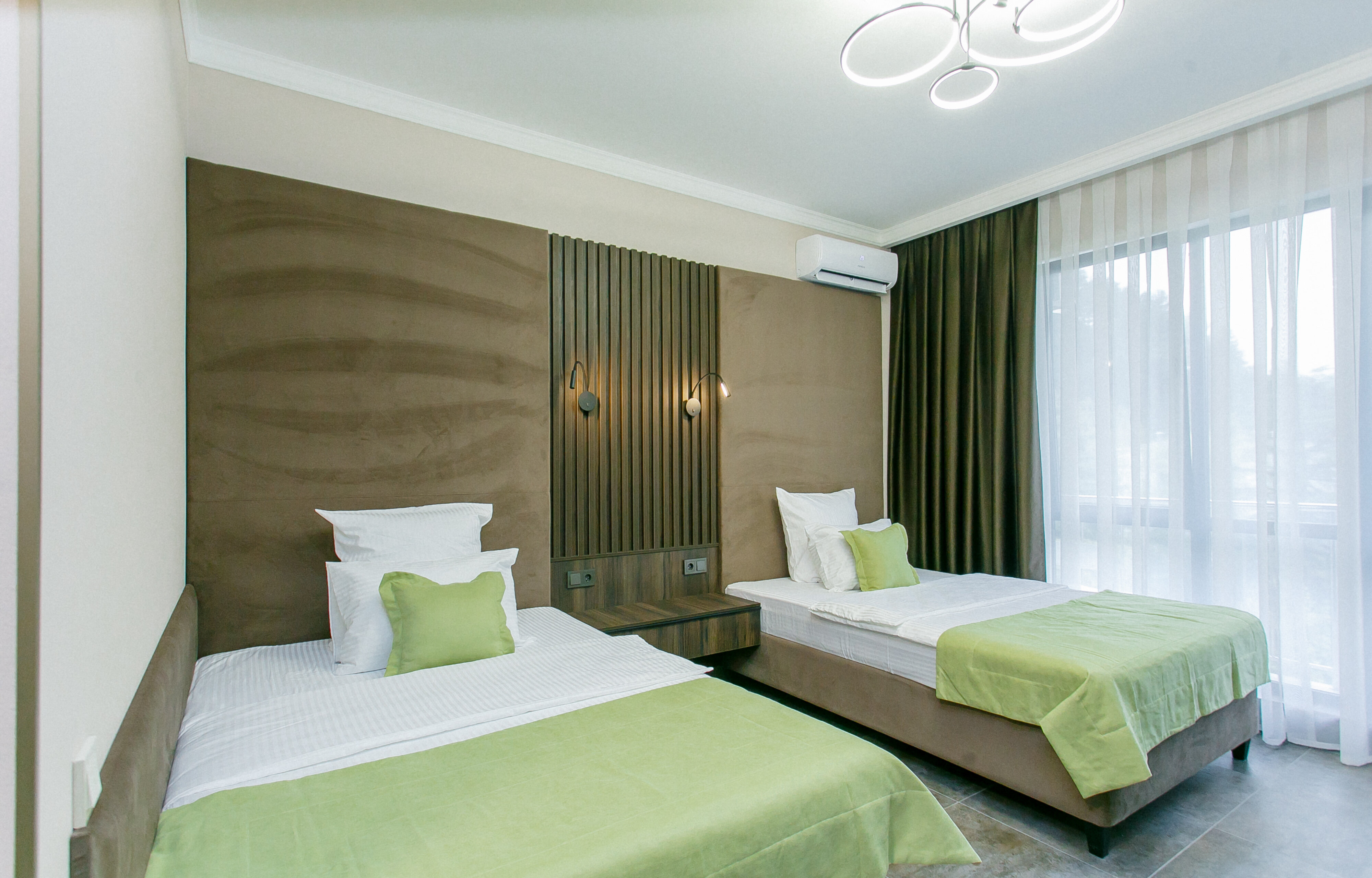 Аппартаменты с видом на море и балконом