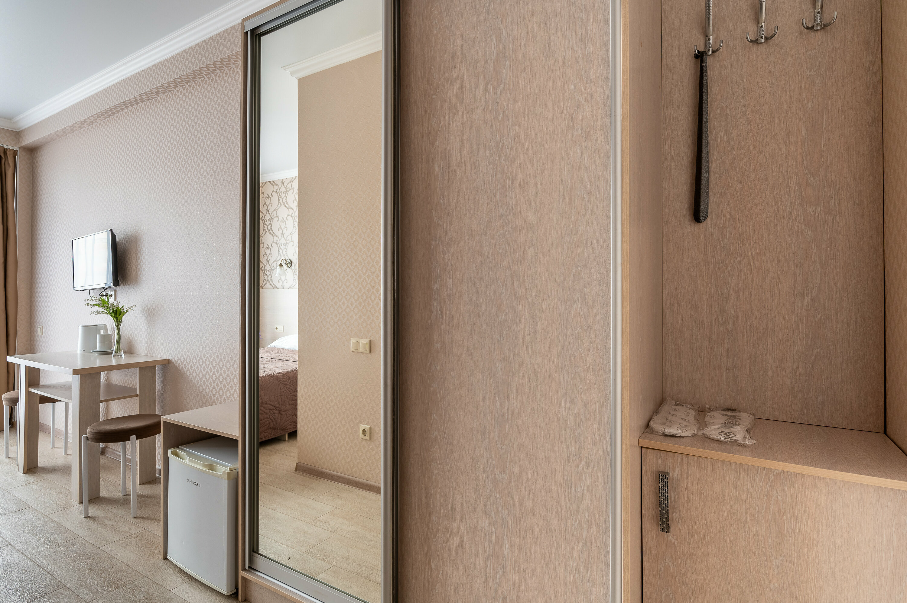 Двухместный номер Делюкс с 1 кроватью и балконом