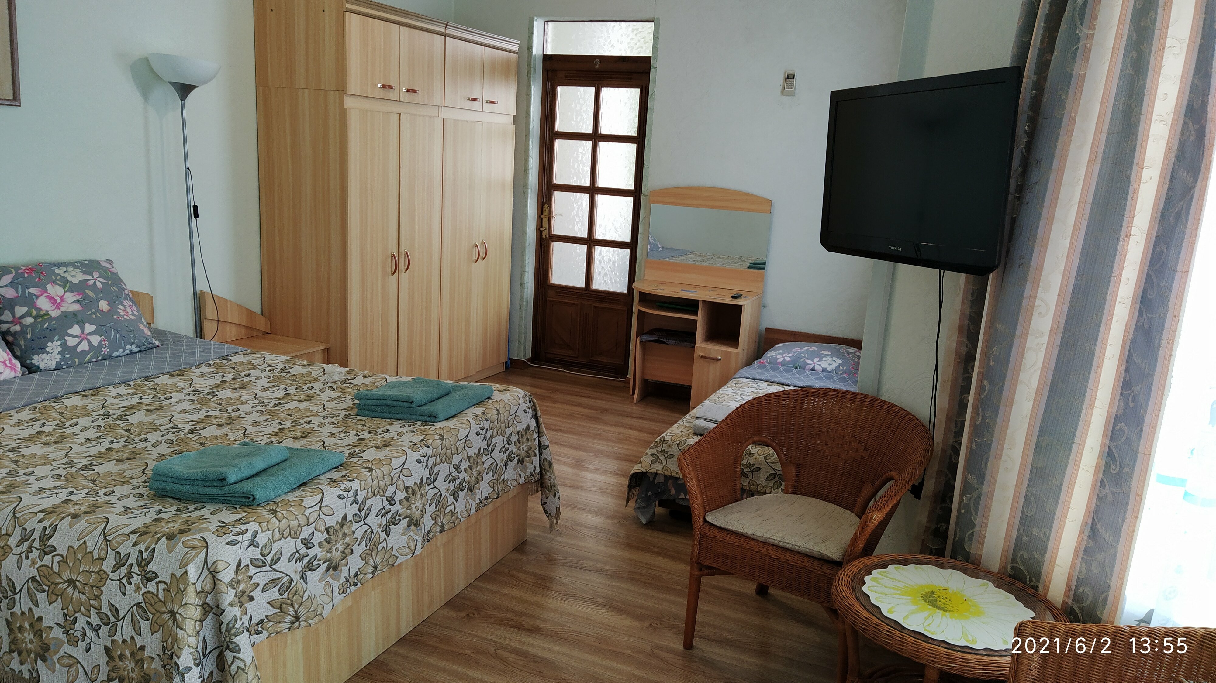 № 1 С видом на море, выходом на общий балкон