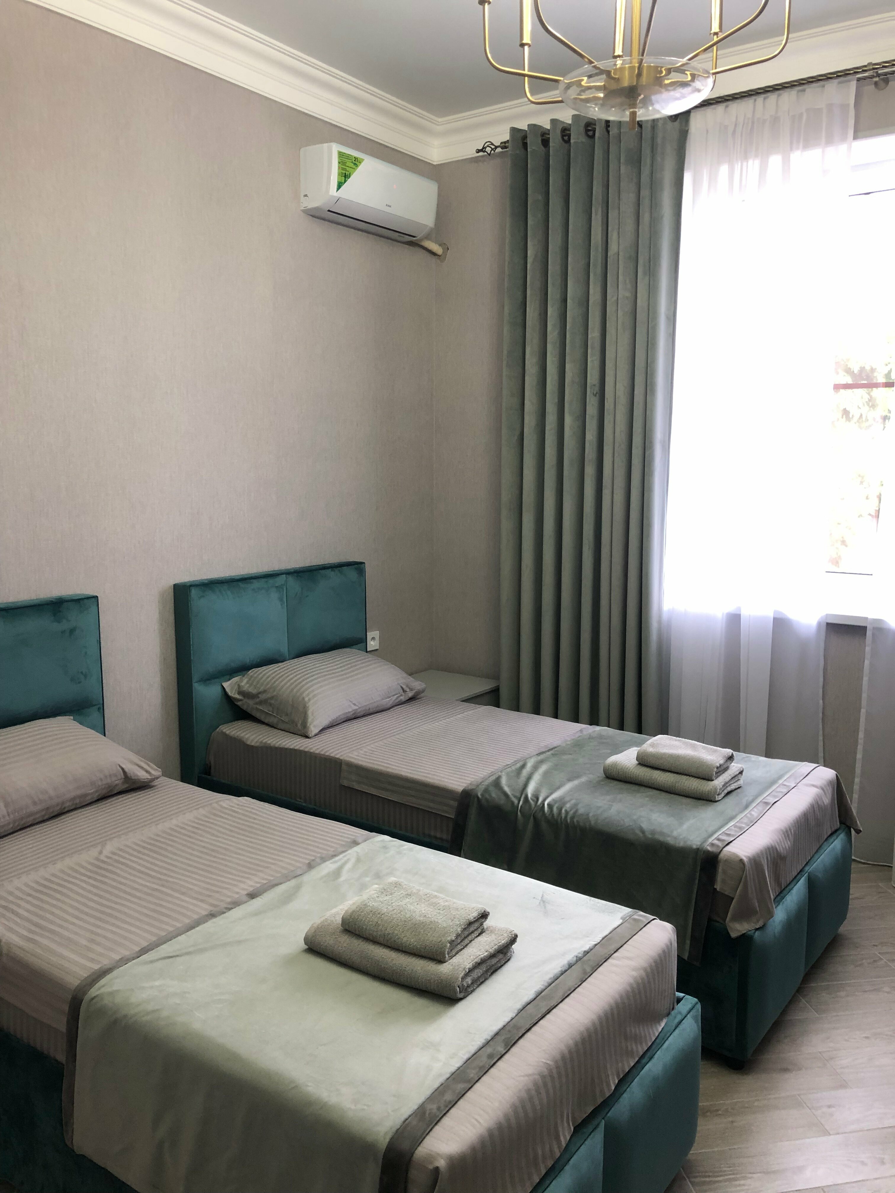 Улучшенный двухместный номер с 2 отдельными кроватями, вид на море