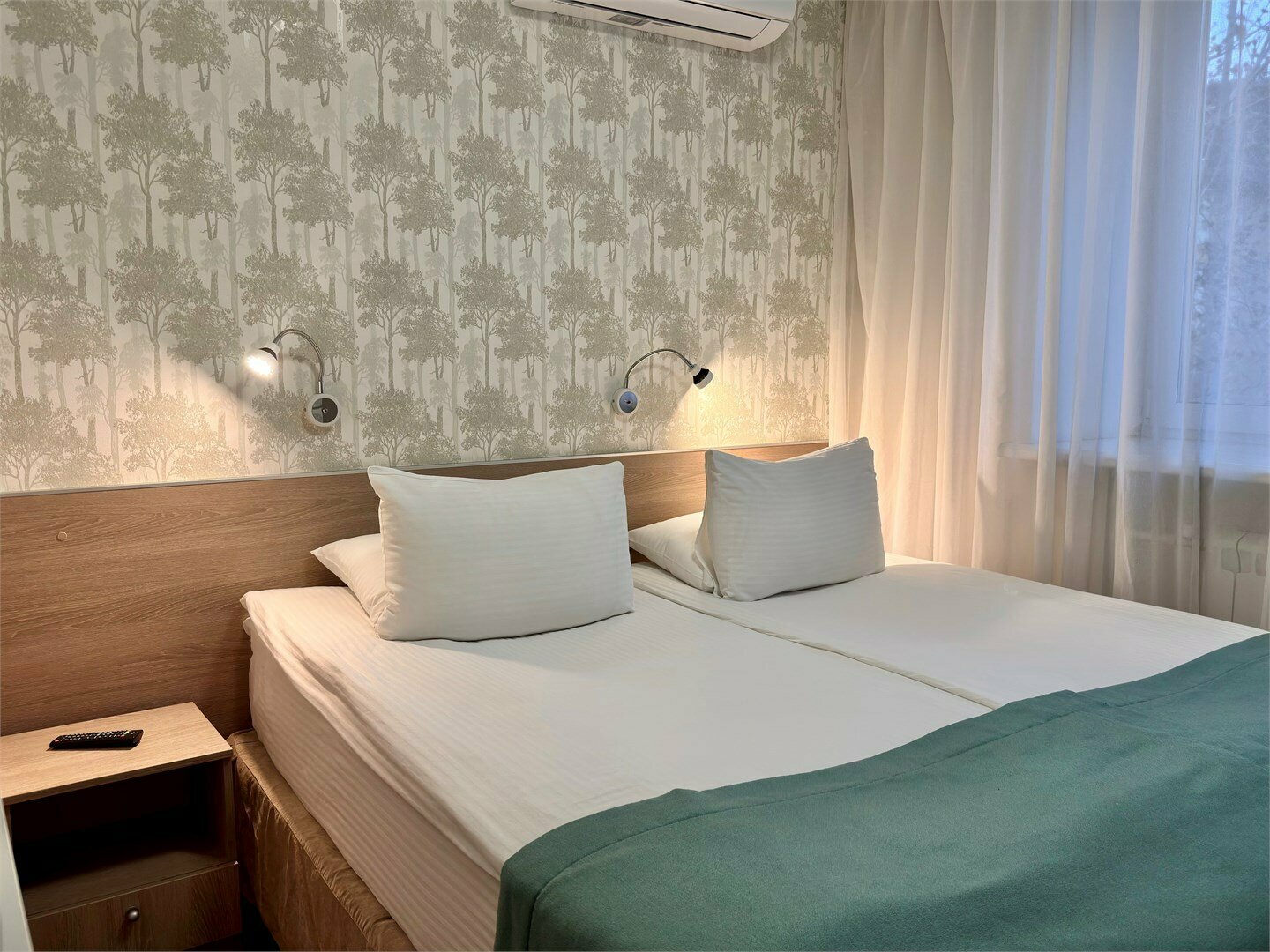 Стандартный номер с одной двуспальной кроватью или двумя раздельными