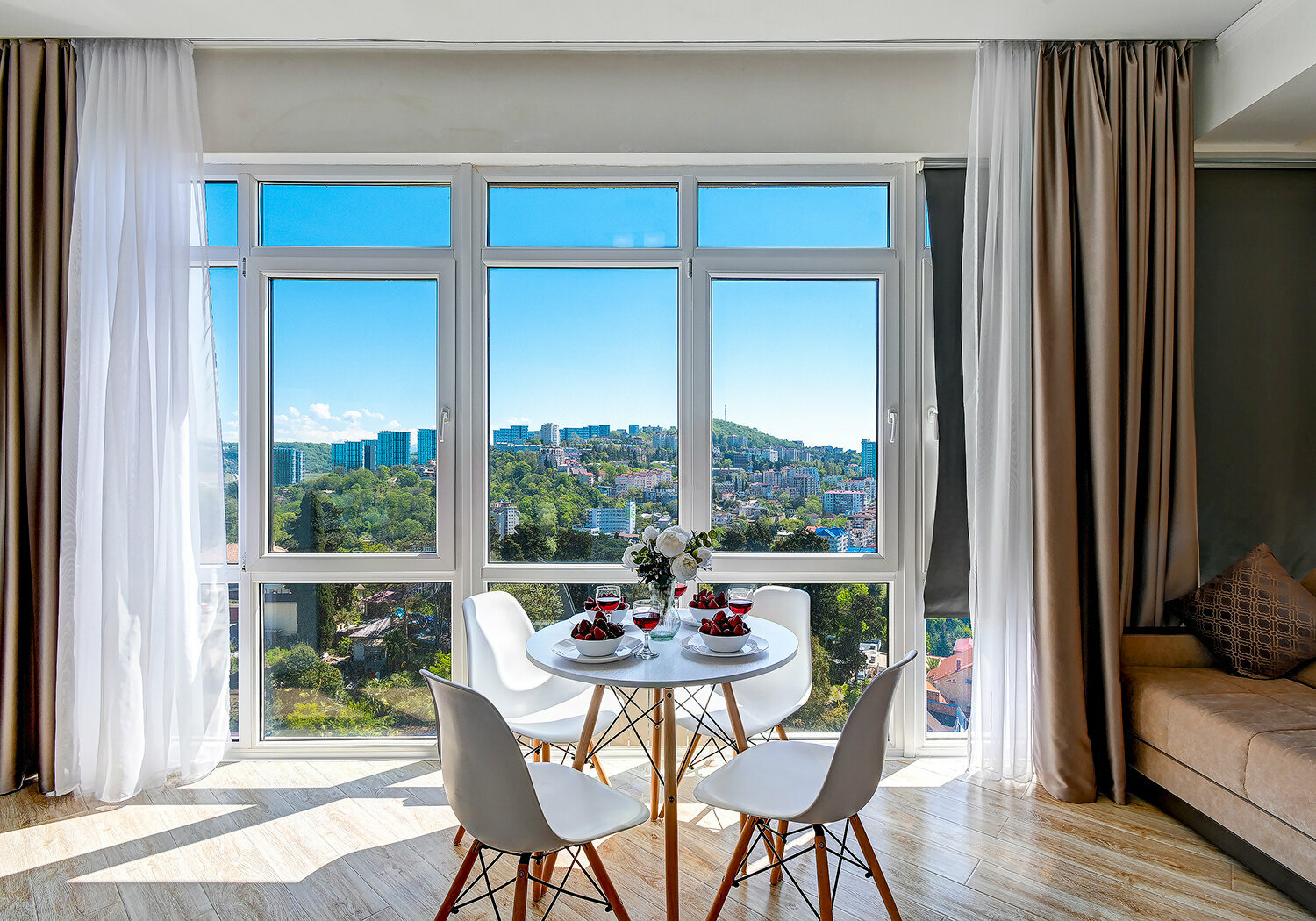 Апартаменты с 1 спальней