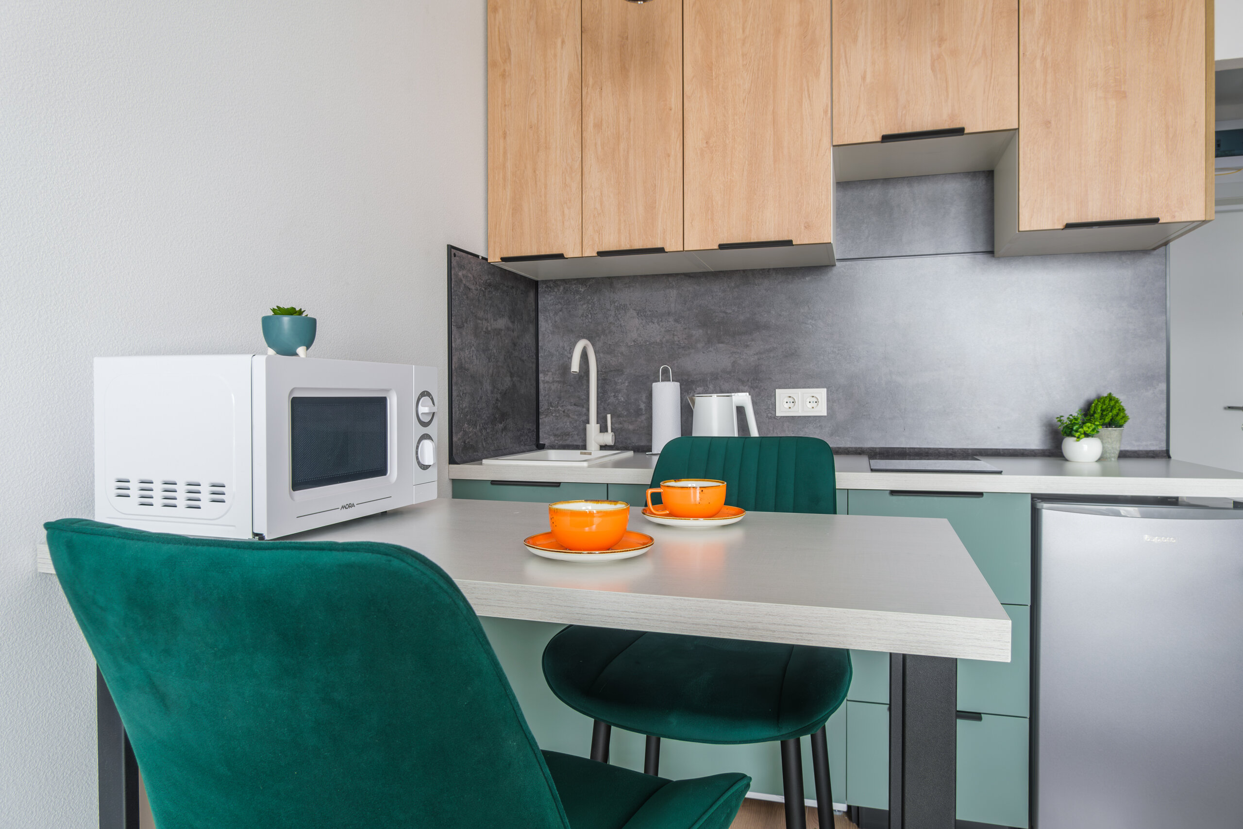 Семейная студия для 4 гостей на 17 этаже