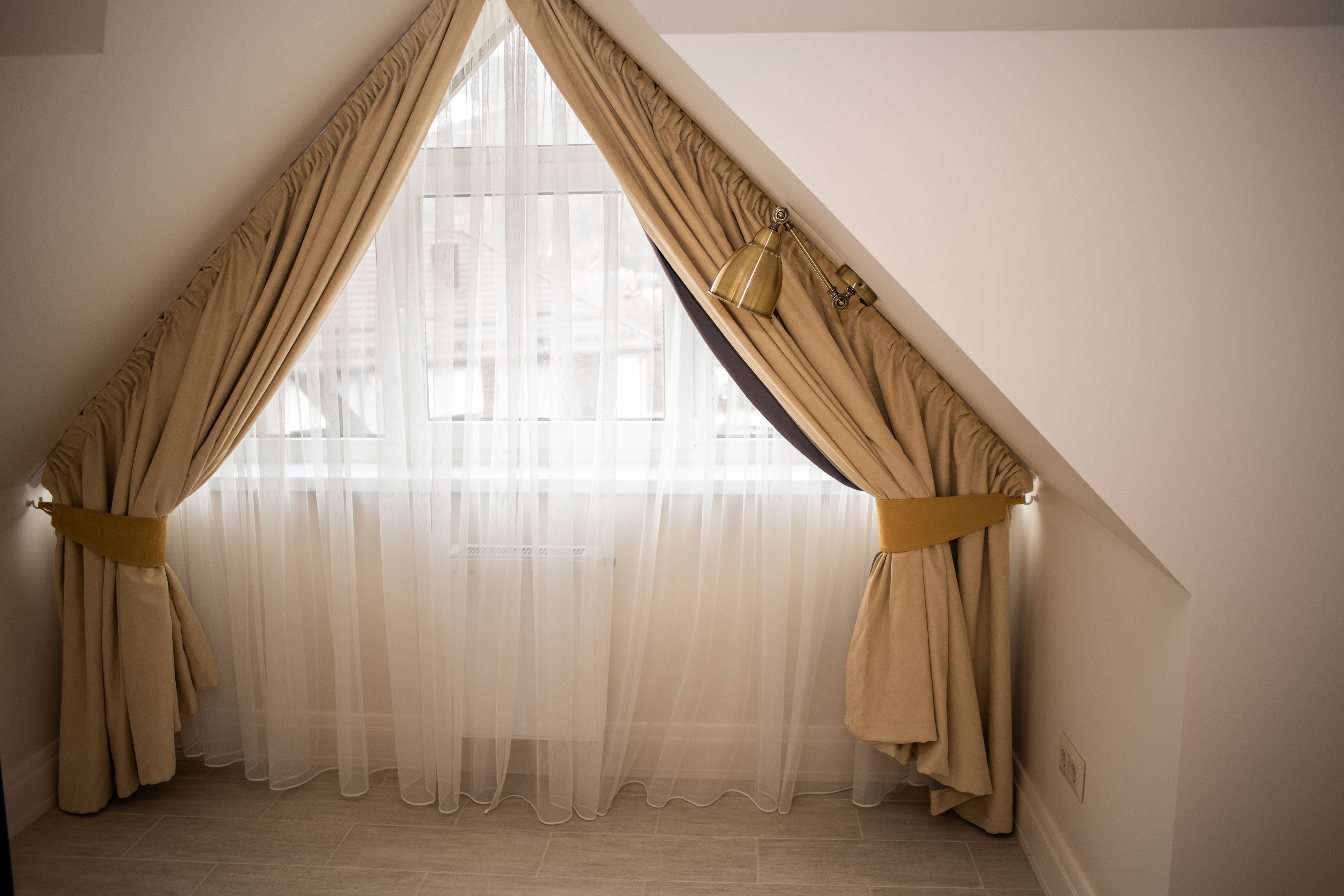 Семейные апартаменты Люкс на верхнем этаже с балконом