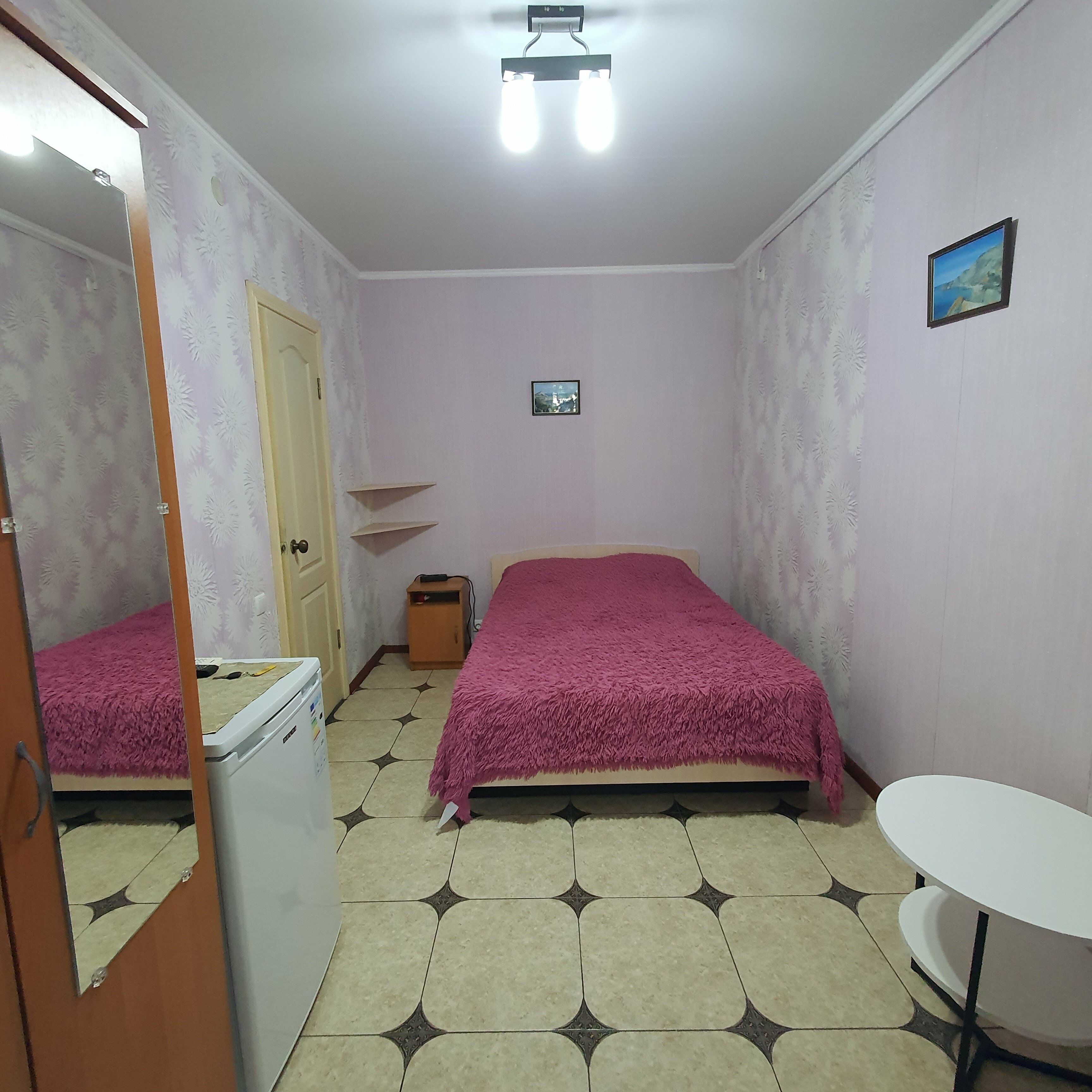 Двухместный номер с 1 кроватью и собственной ванной комнатой