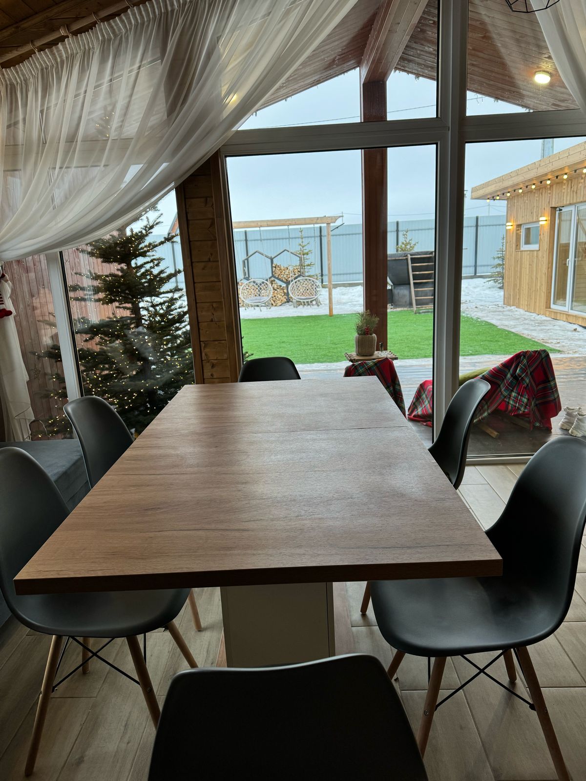 Дом с чаном и баней в Камском Устье (глэмпинг)