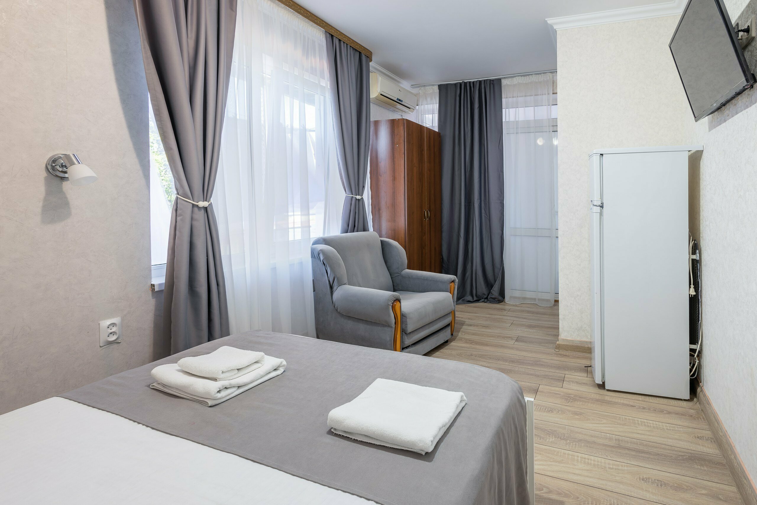 Стандартный двухместный номер с 1 кроватью или 2 отдельными кроватями