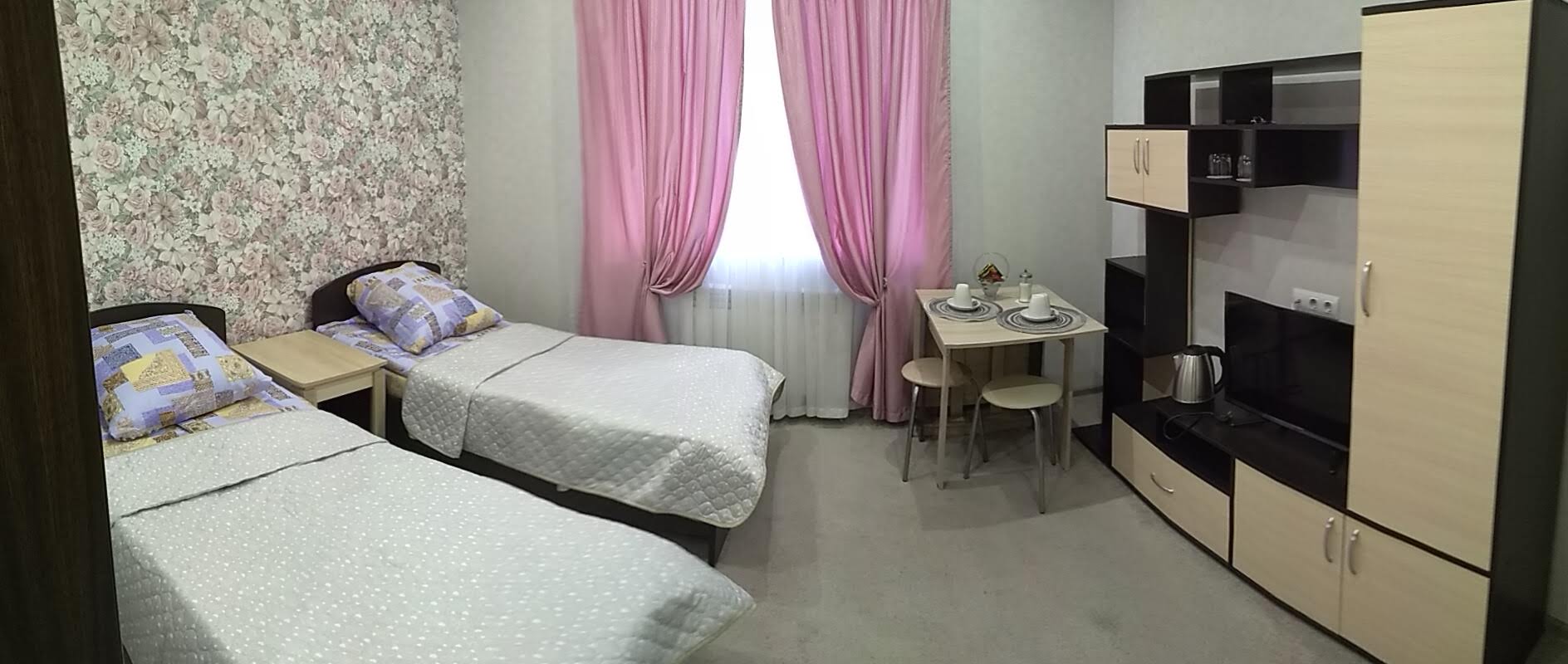 Двухместный номер с 2 отдельными кроватями и душем