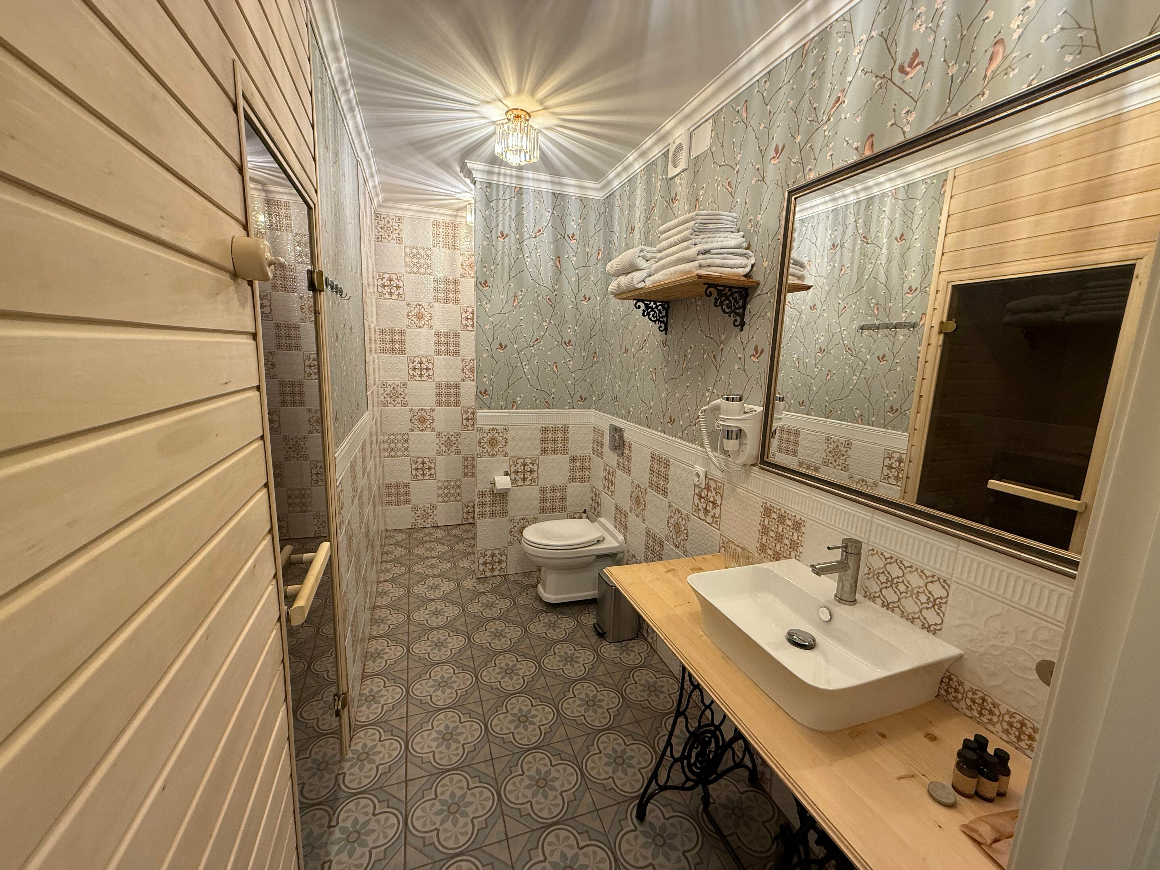 Семейный номер с сауной