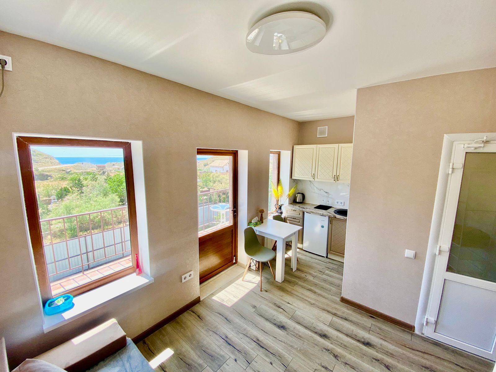 Двухместный номер с 1 кроватью и балконом