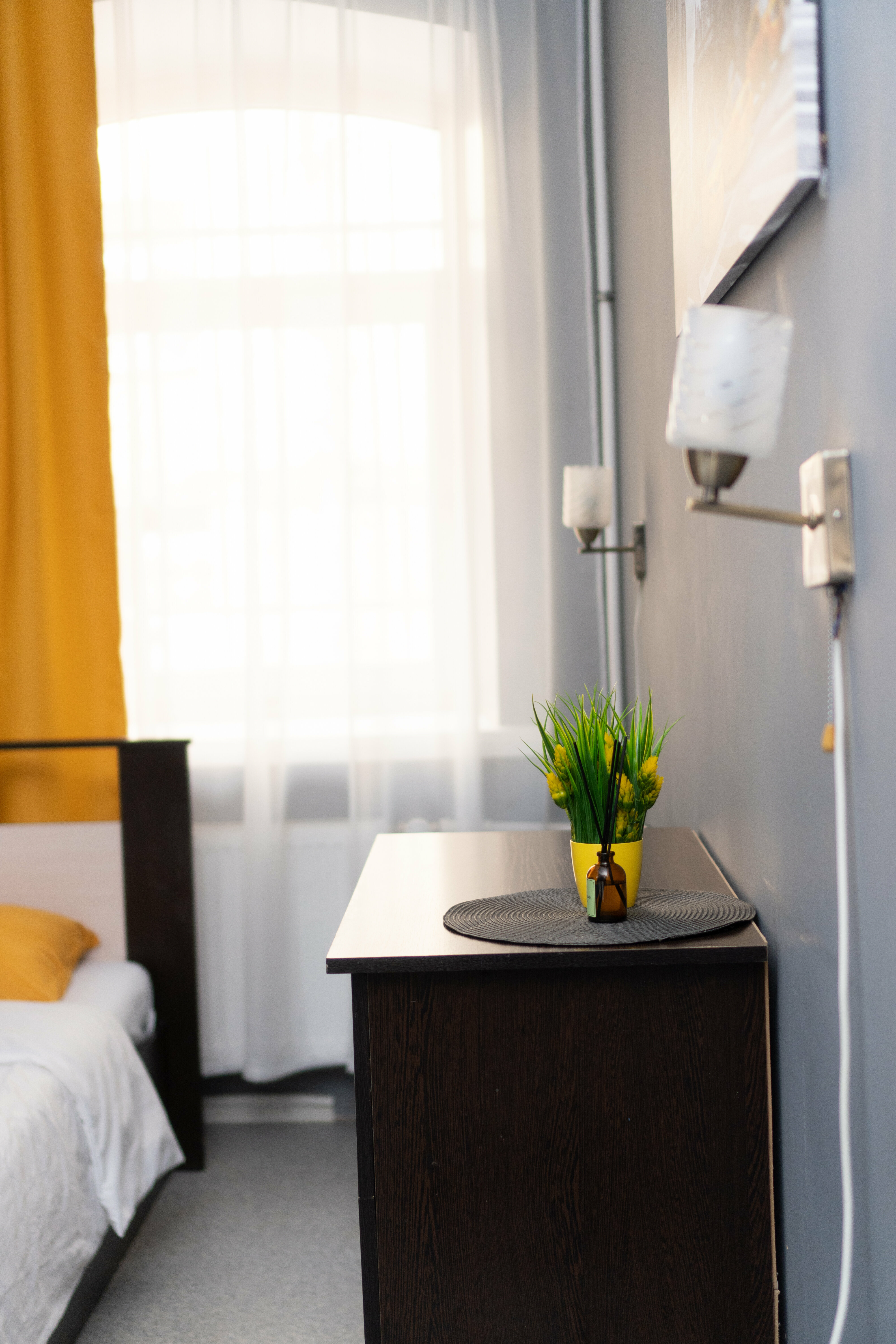 Двухместный номер с 2 отдельными кроватями и общей ванной комнатой