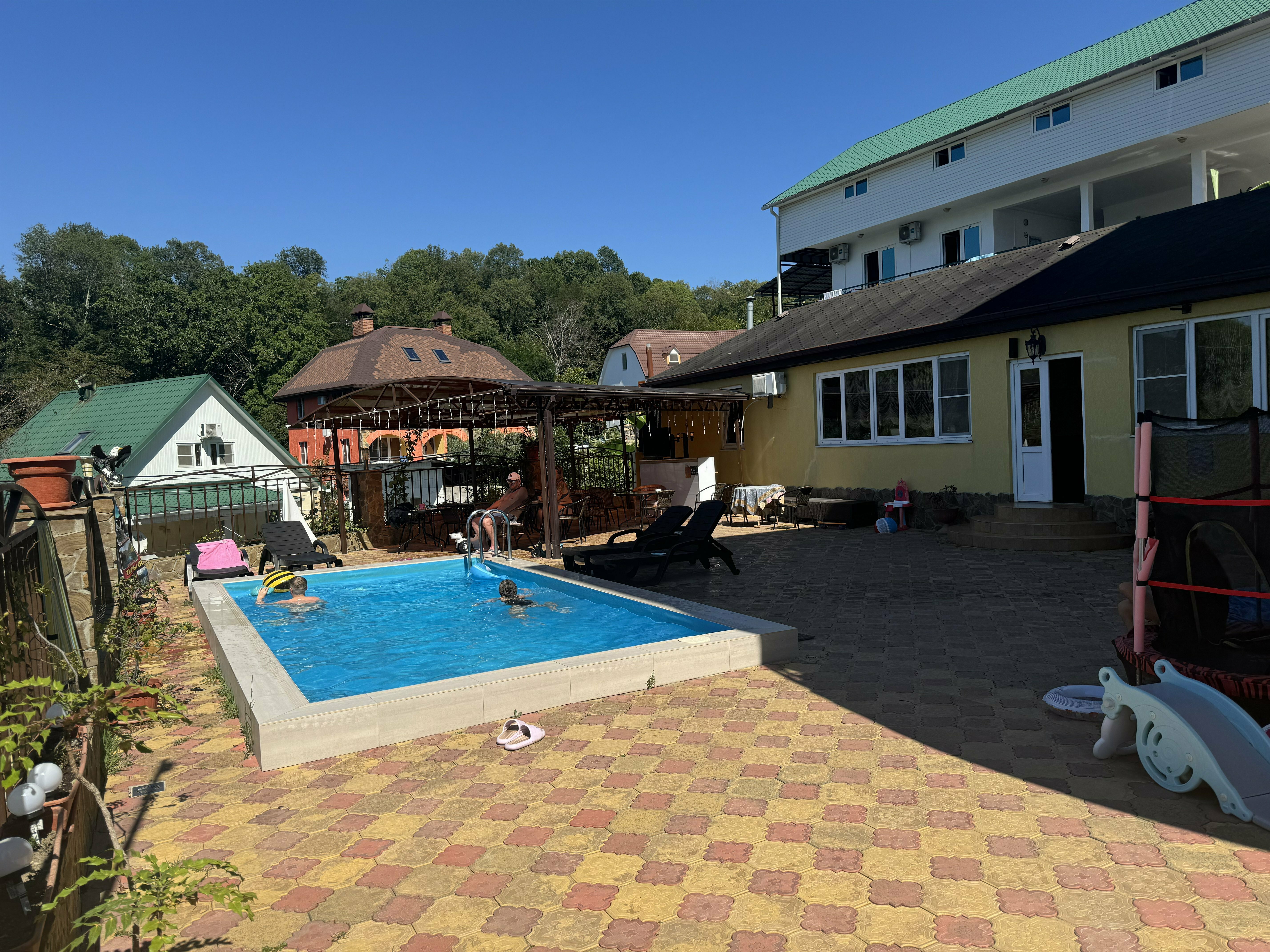 Четырехместный номер с видом на море