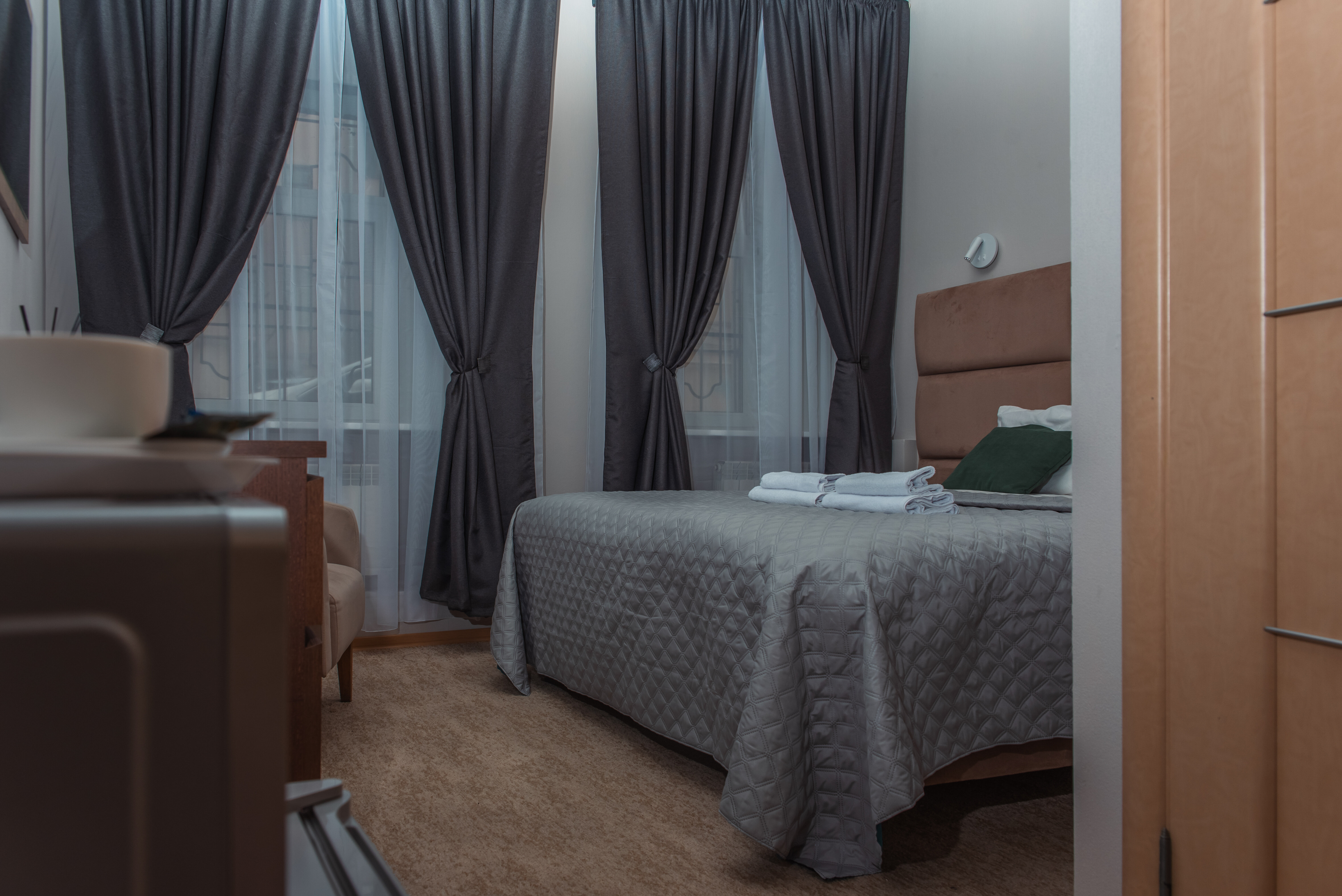 Двухместный номер с 1 кроватью и собственной ванной комнатой