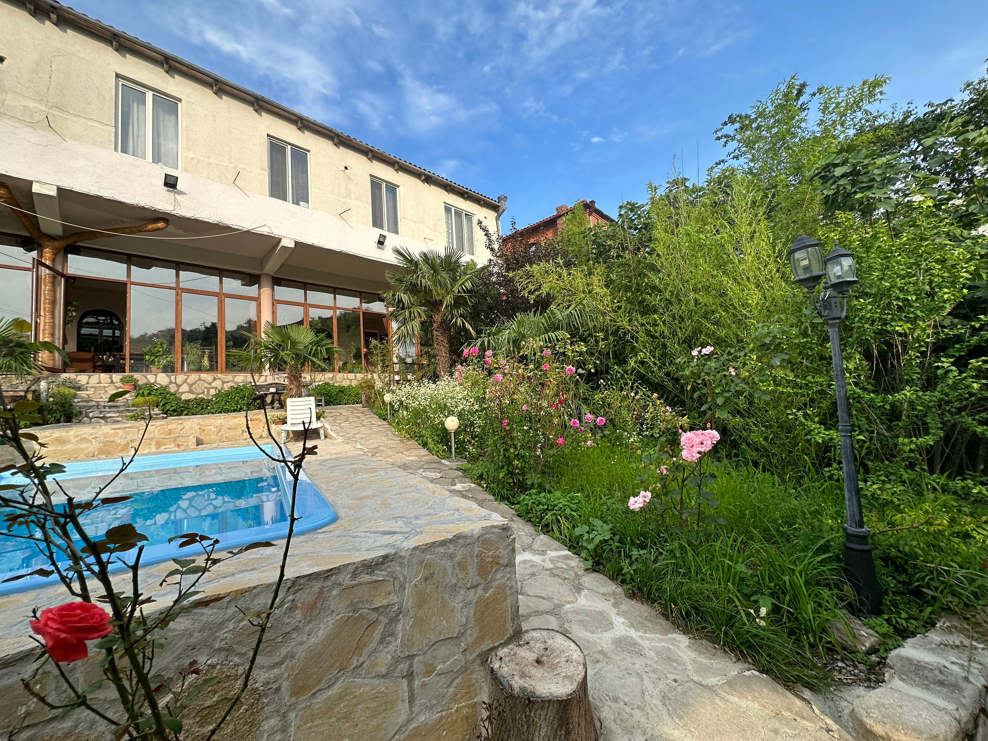 Двухместный номер с 1 кроватью и видом на горы