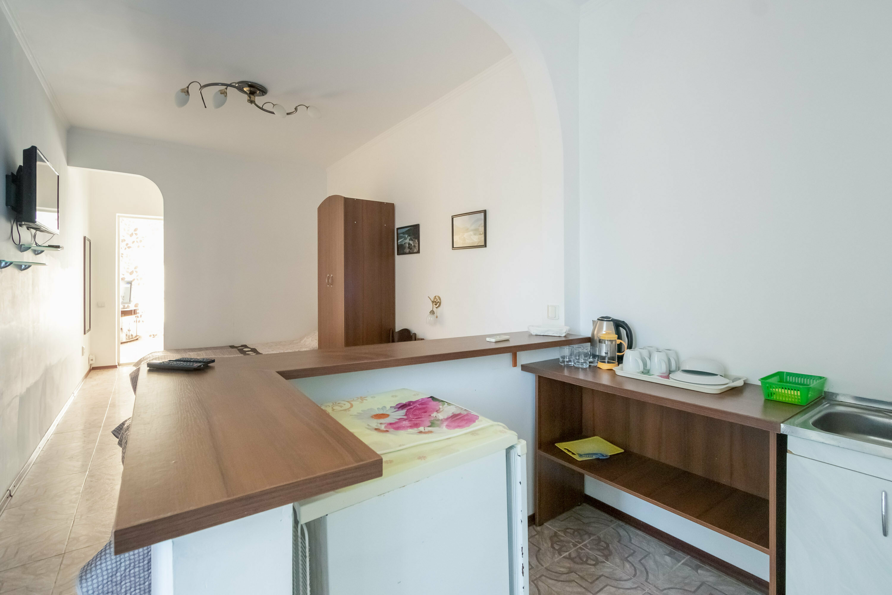 Семейный номер с террасой