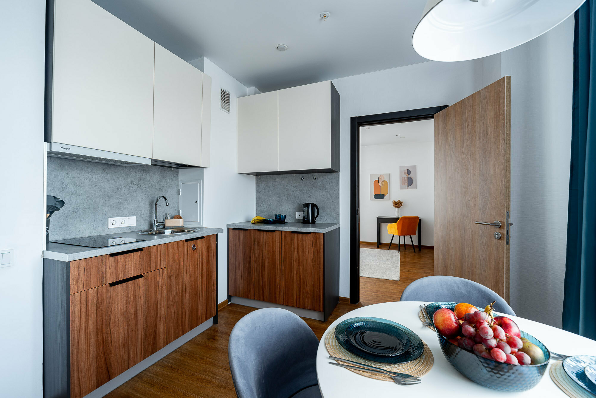 Апартаменты с 1 спальней