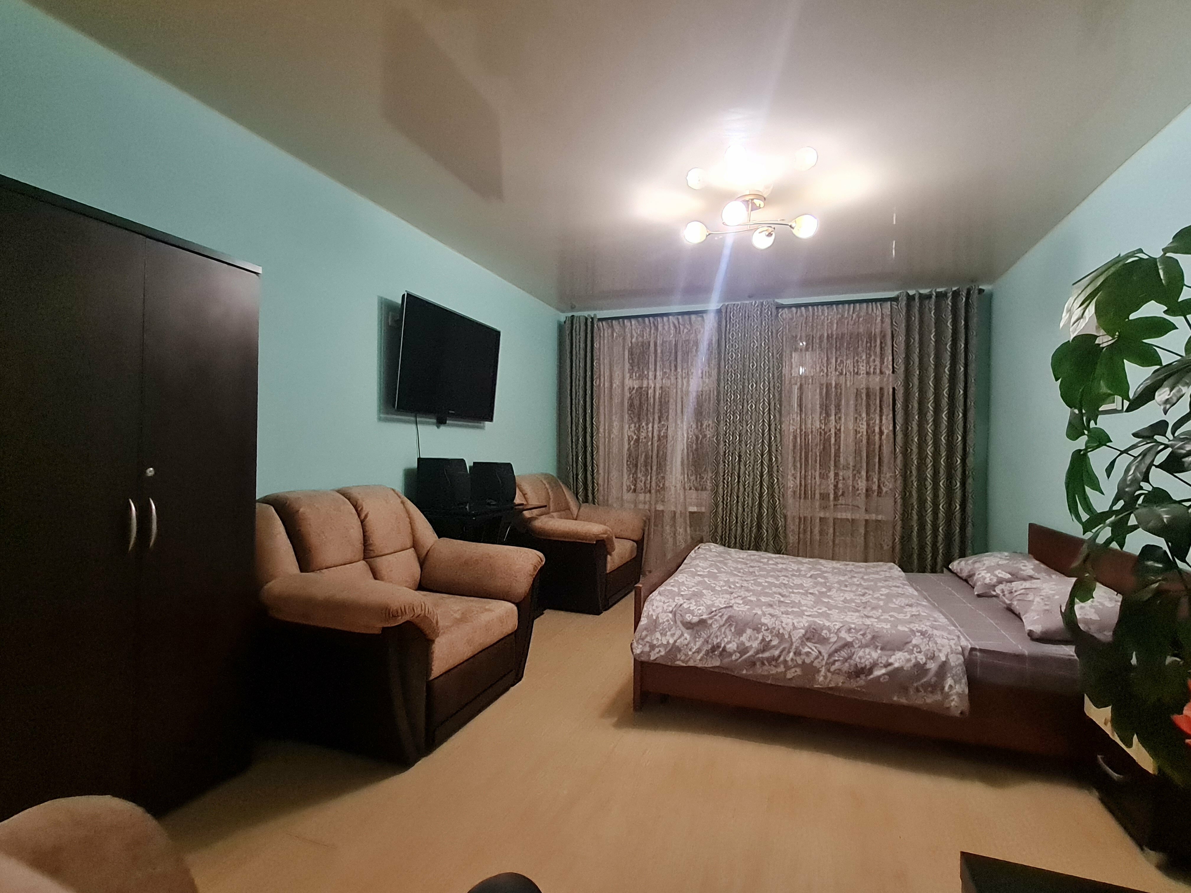 Семейный двухместный номер с 1 кроватью