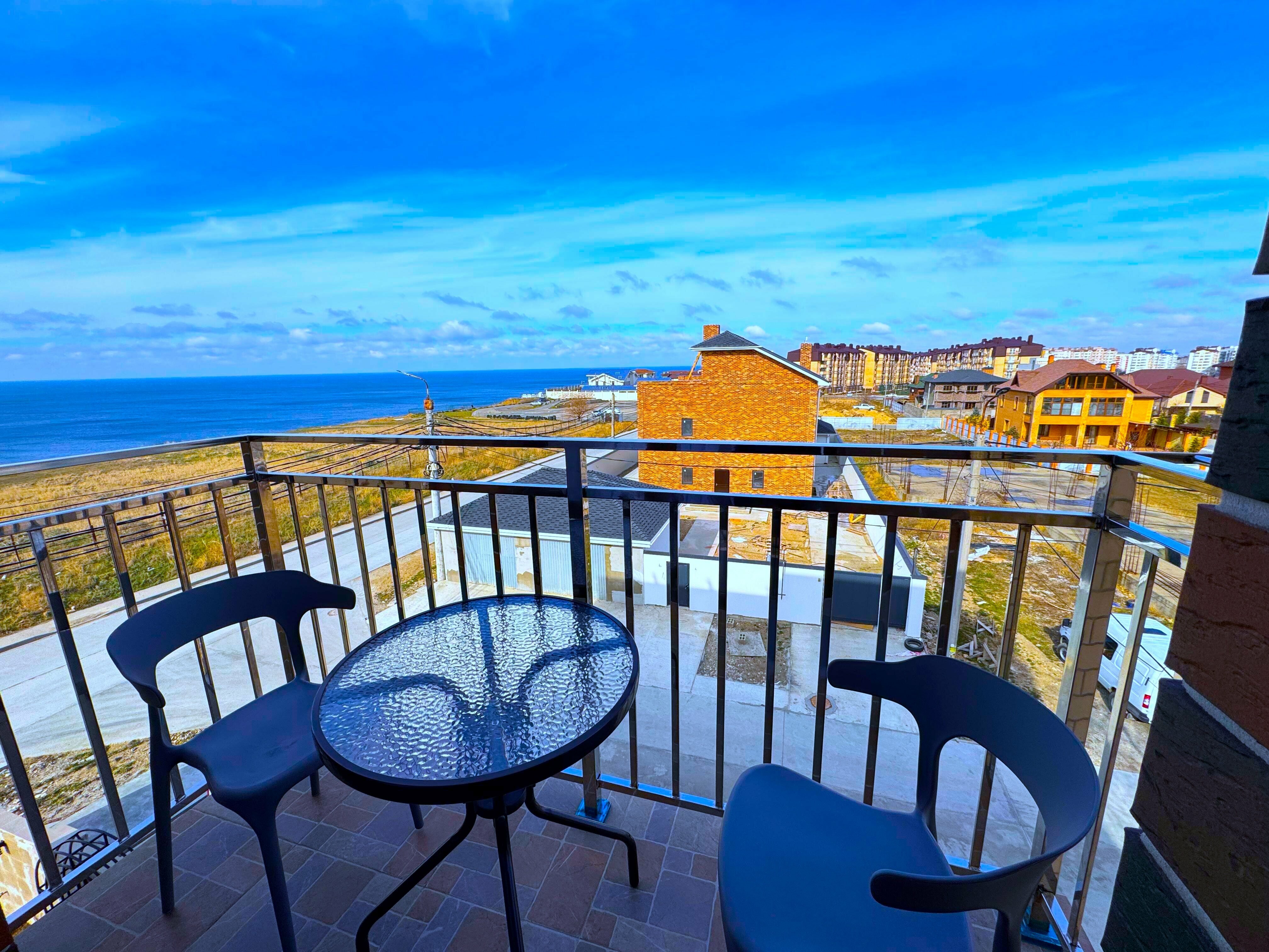 4-х местный номер стандарт с БАЛКОНОМ И ВИДОМ НА МОРЕ