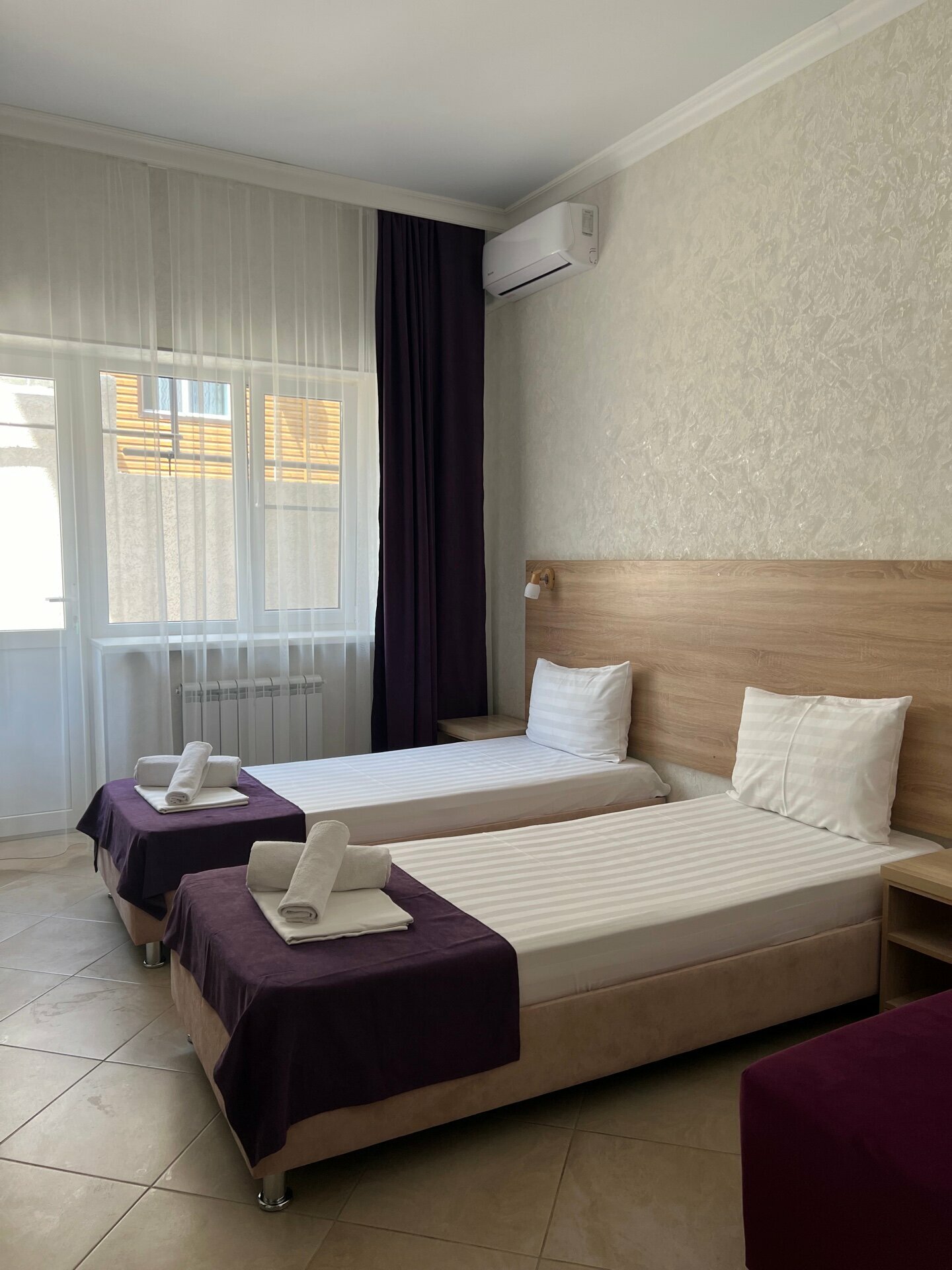 Двухместный номер с 1 кроватью или 2 отдельными кроватями