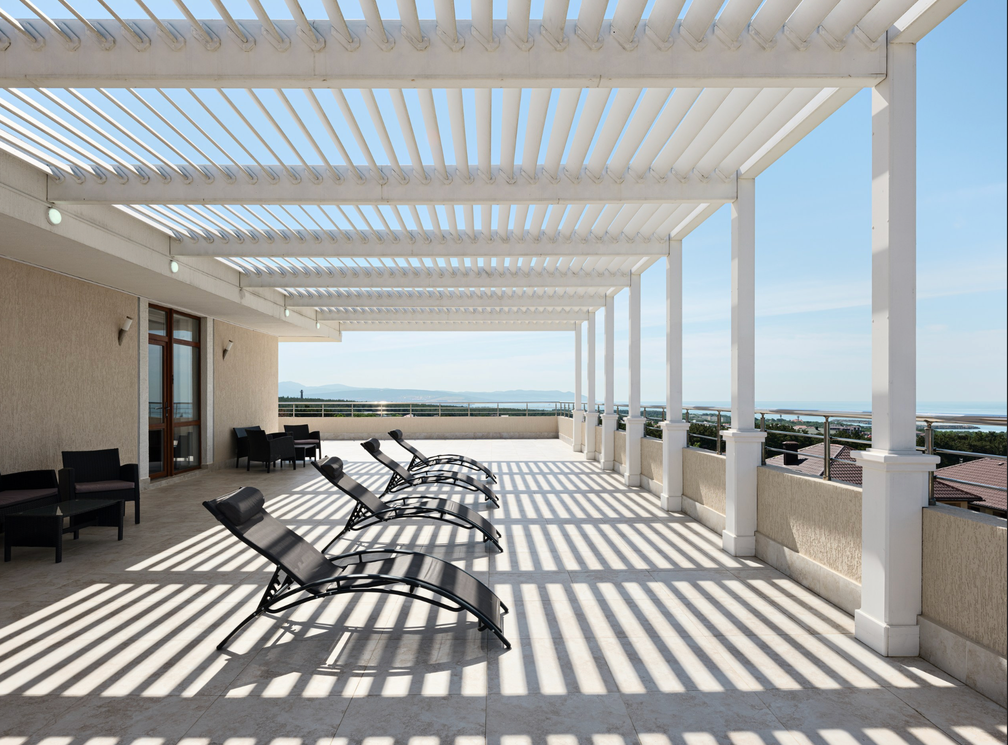 Семейный номер с террасой